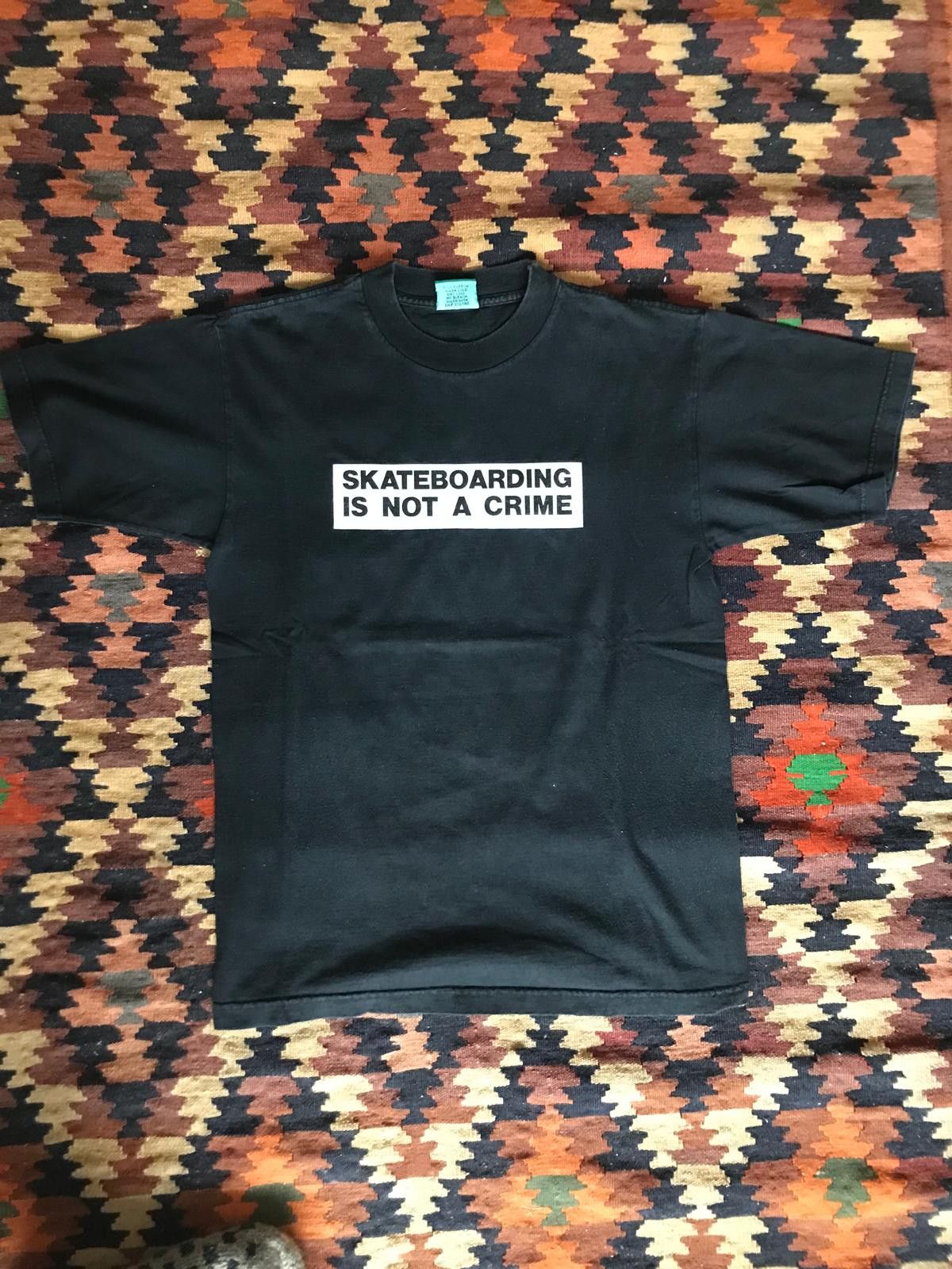 Santa Cruz Skateboards Orig. "Skateboarding is not a Crime" Santa Cruz Skate T Size US M / EU 48-50 / 2 - 1 Thumbnail