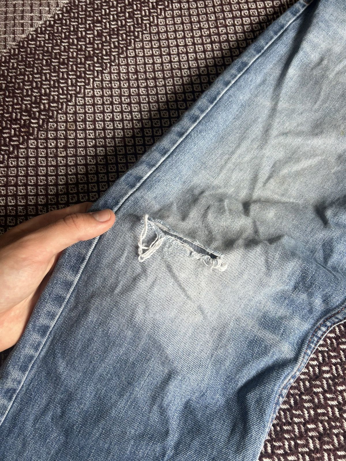 Vintage Vintage Diesel Waykee Denim Jeans Distressed Faded Thrashed Size US 32 / EU 48 - 5 Thumbnail