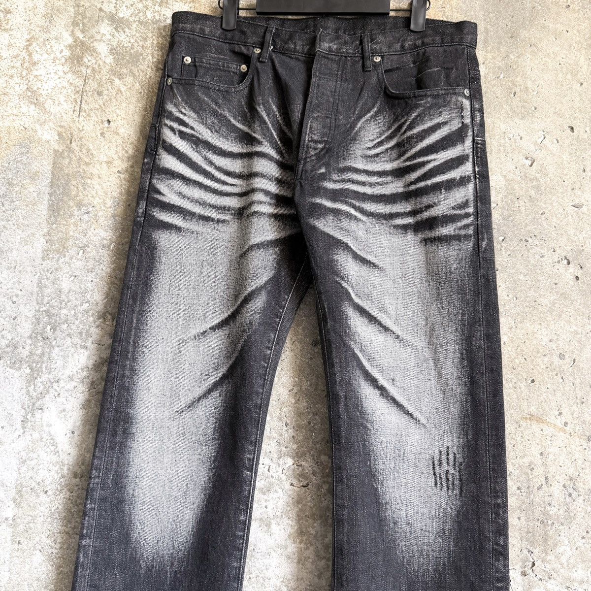 Dior Dior RUNWAY Hedi Era AW03 “Luster” Ash Clawmark MIJ Denim Size US 33 - 3 Thumbnail