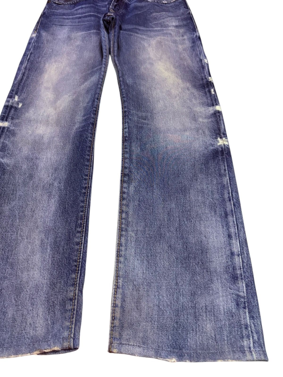 Diesel Vintage Diesel Buster Button Fly Mud Wash Distressed Jeans Size US 29 - 7 Thumbnail