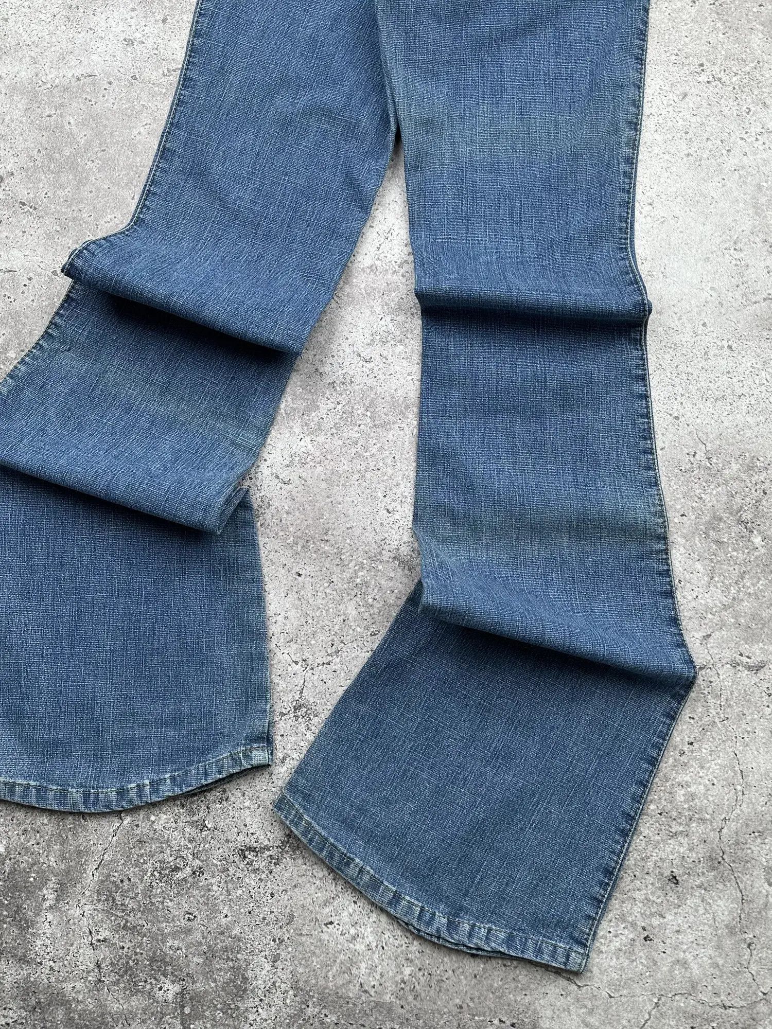 Vintage Vintage Flare Jeans C490(V601) Size 25" / US 0 / IT 36 - 8 Thumbnail