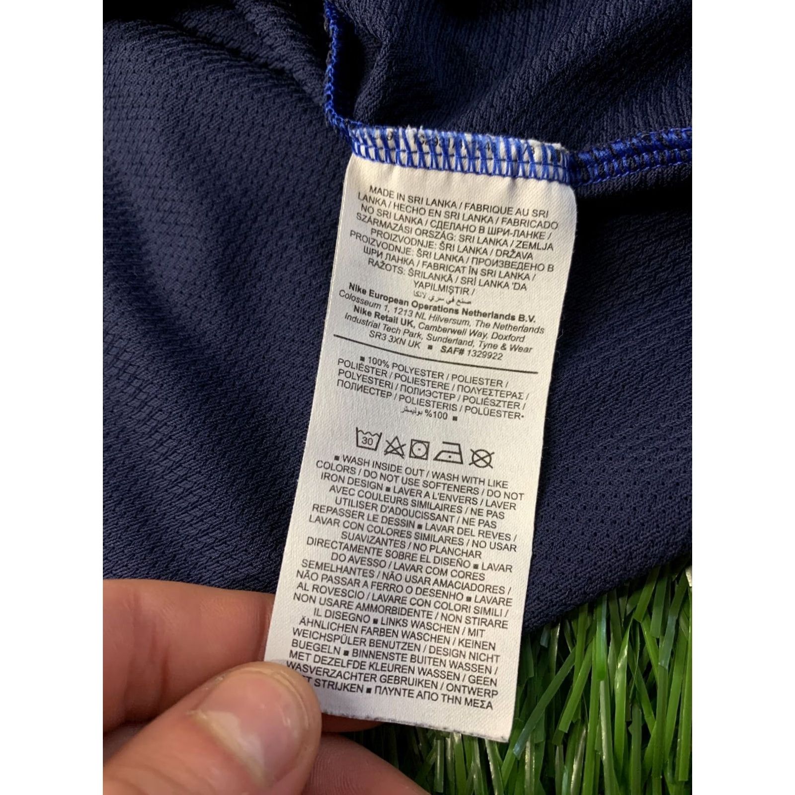 Nike NIKE RUNNING T-SHIRT Mens Shirt Jersey 2021 Training Lightweight BLUE L XS? Size US L / EU 52-54 / 3 - 5 Thumbnail