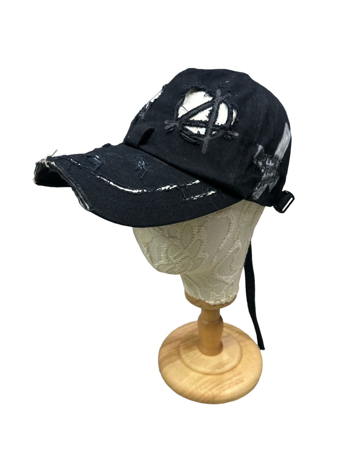Japanese Brand MOTIFEST ANARCHIS SEDITIONARIES DESTROYED CAP KOREA Size ONE SIZE - 1 Thumbnail