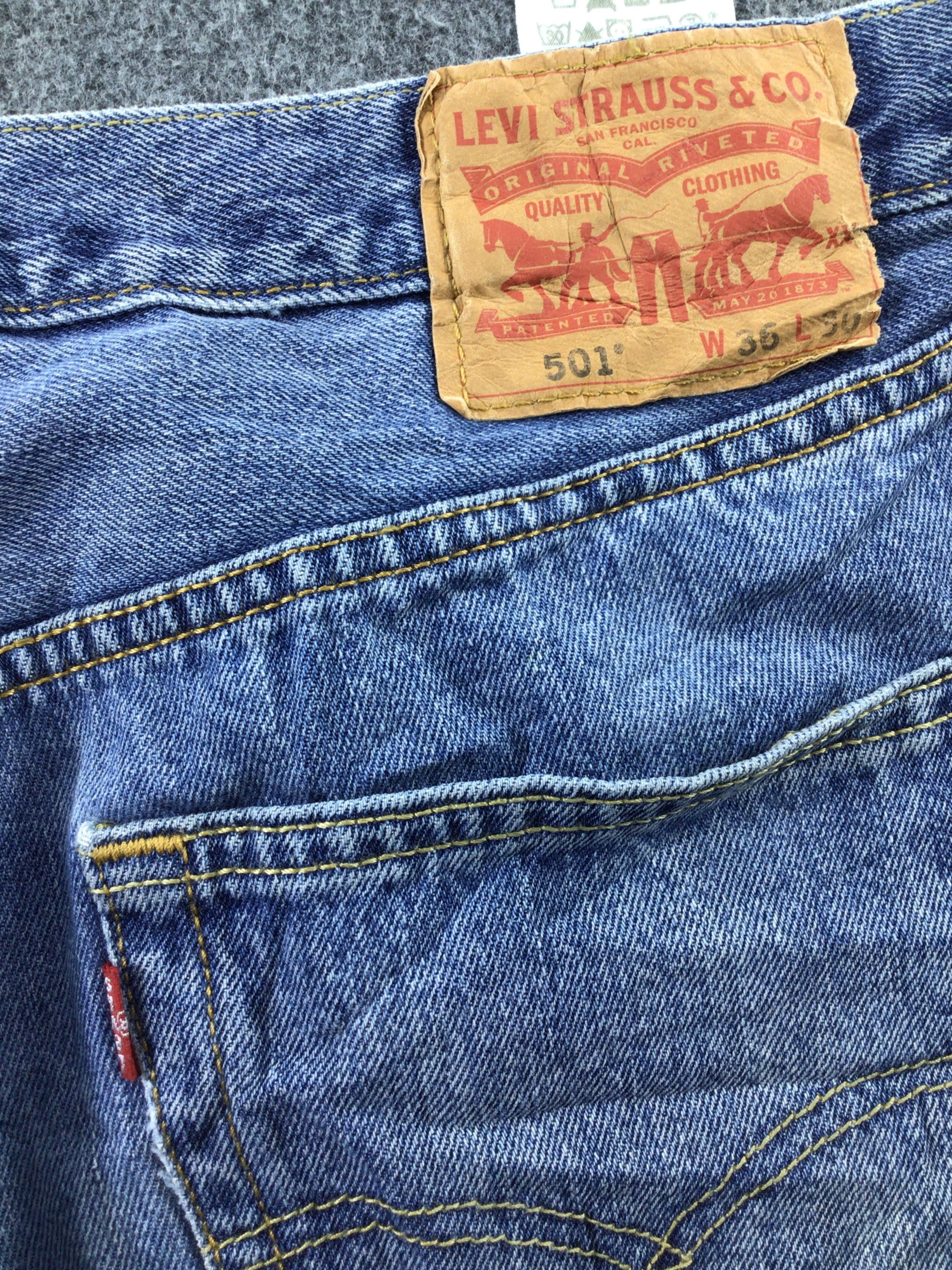 Levi's Vintage Levis 501 Jeans-JM303 Size US 37 - 6 Thumbnail