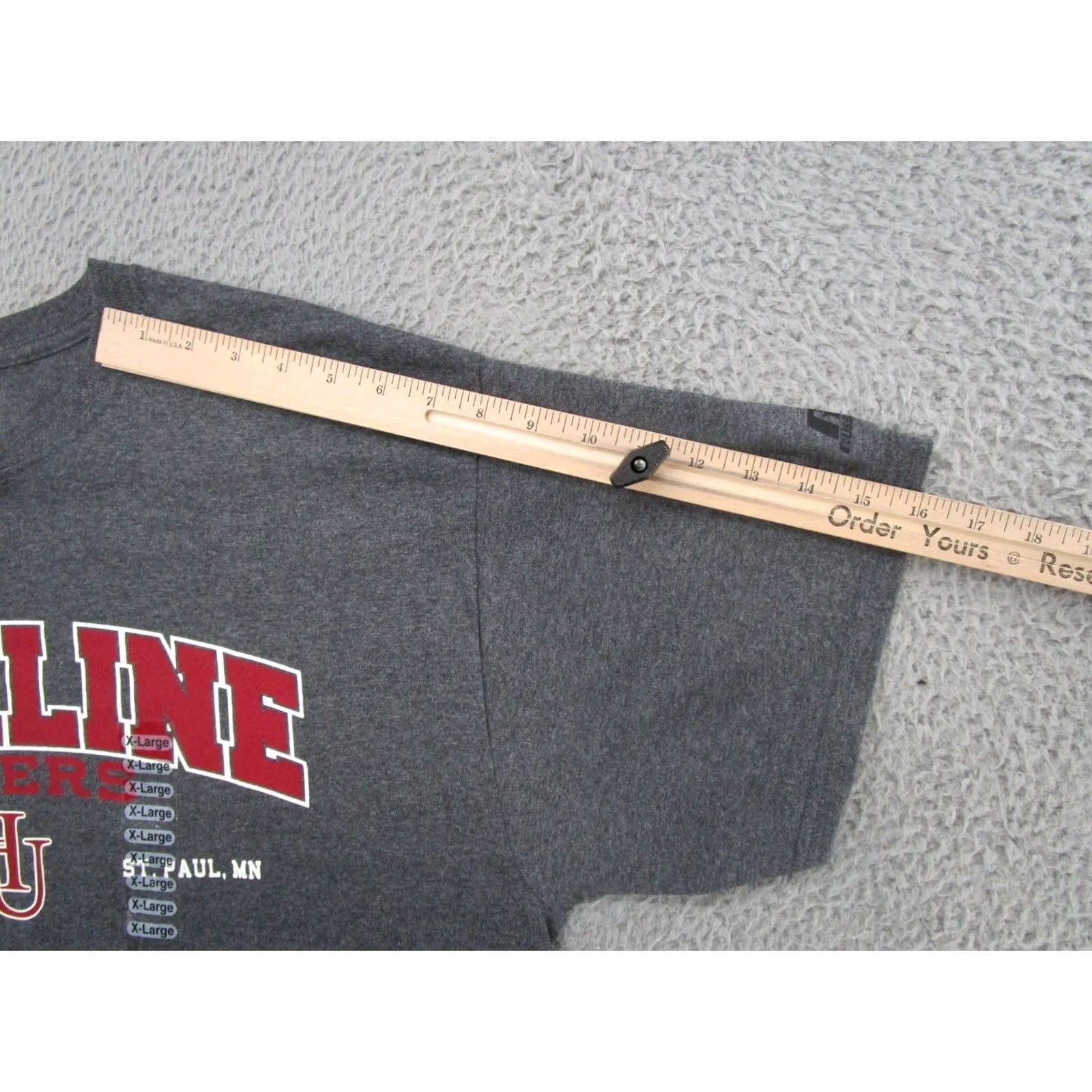 Russell Athletic VINTAGE Hamline University Grandparent Russell Athletic T-Shirt NCAA Adult XL NEW Gray University Russell Athletic T-Shirt Mens XL New Size US XL / EU 56 / 4 - 5 Thumbnail