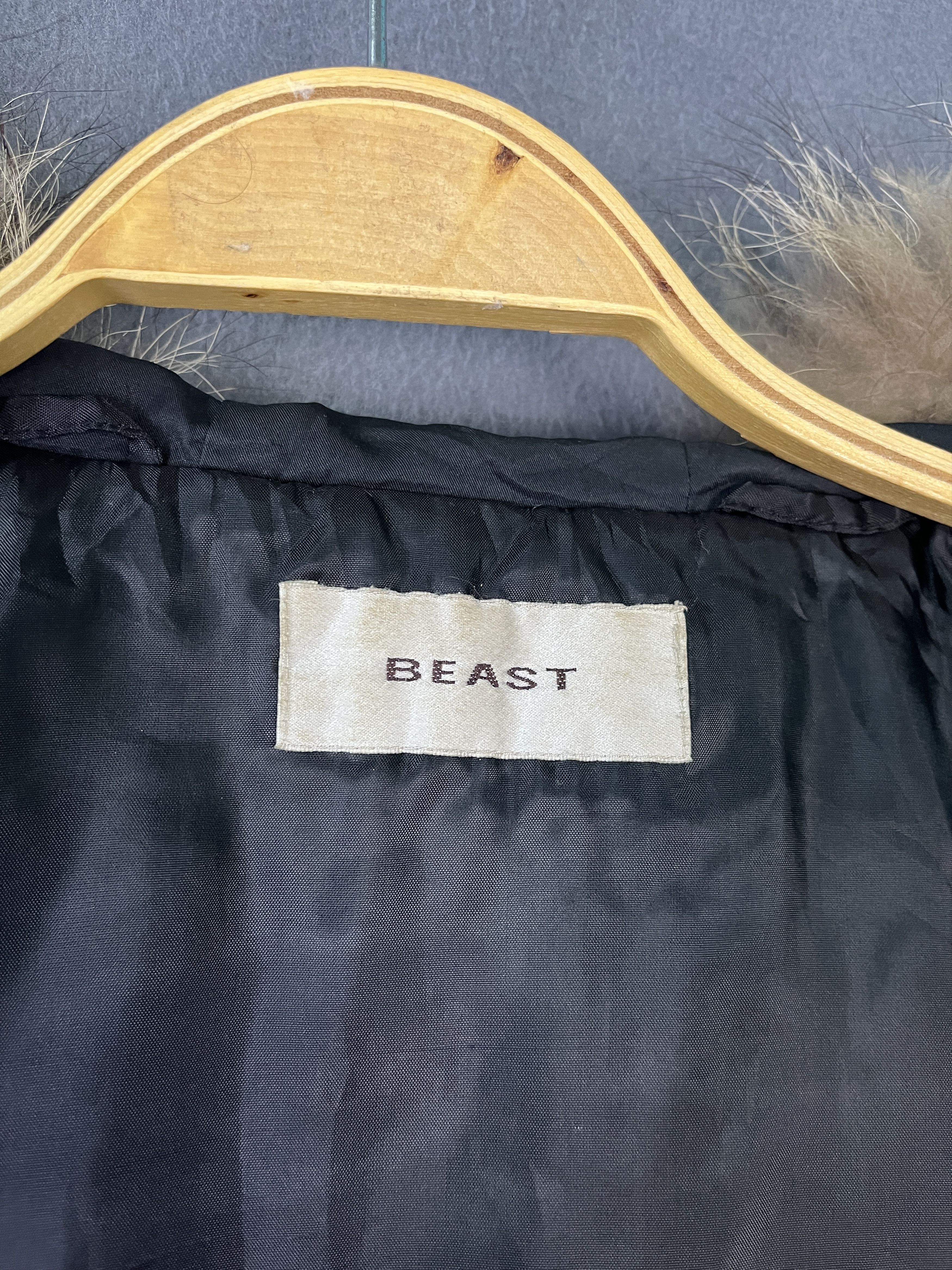 Japanese Brand Beast Racoon Fur Hooded Seditionaries Jacket Size S / US 4 / IT 40 - 13 Thumbnail