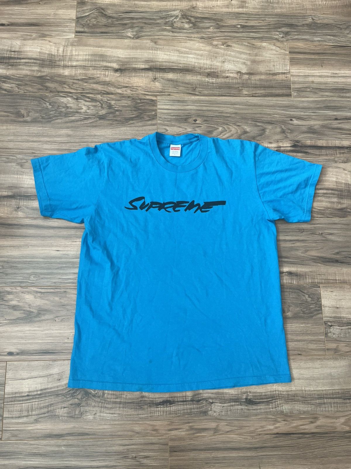 Supreme Supreme Futura Logo Tee Size US L / EU 52-54 / 3 - 1 Thumbnail