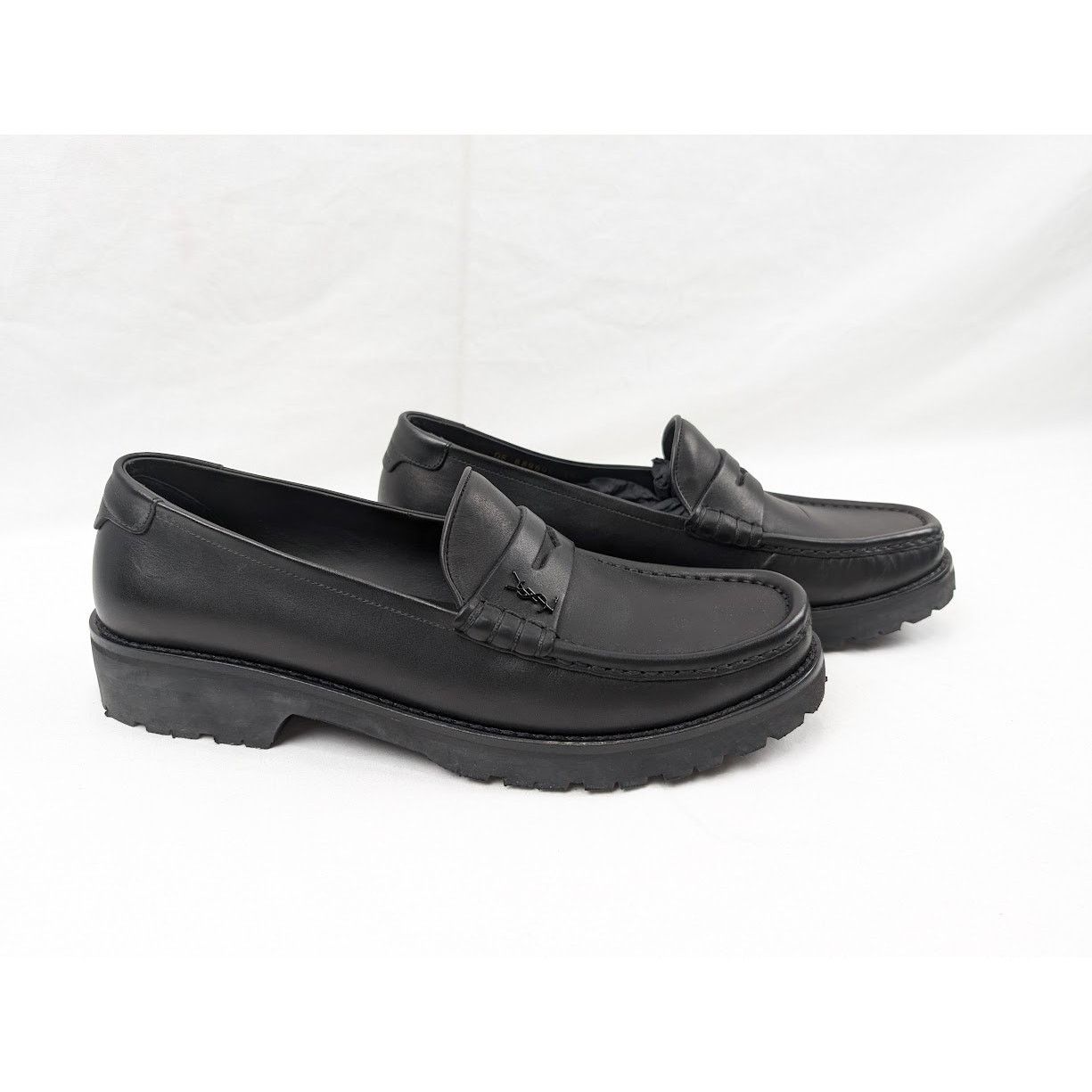 Saint Laurent Paris o1rshd1 Mag 15 Moccasin in Nero Size US 12 / EU 45 - 12 Thumbnail