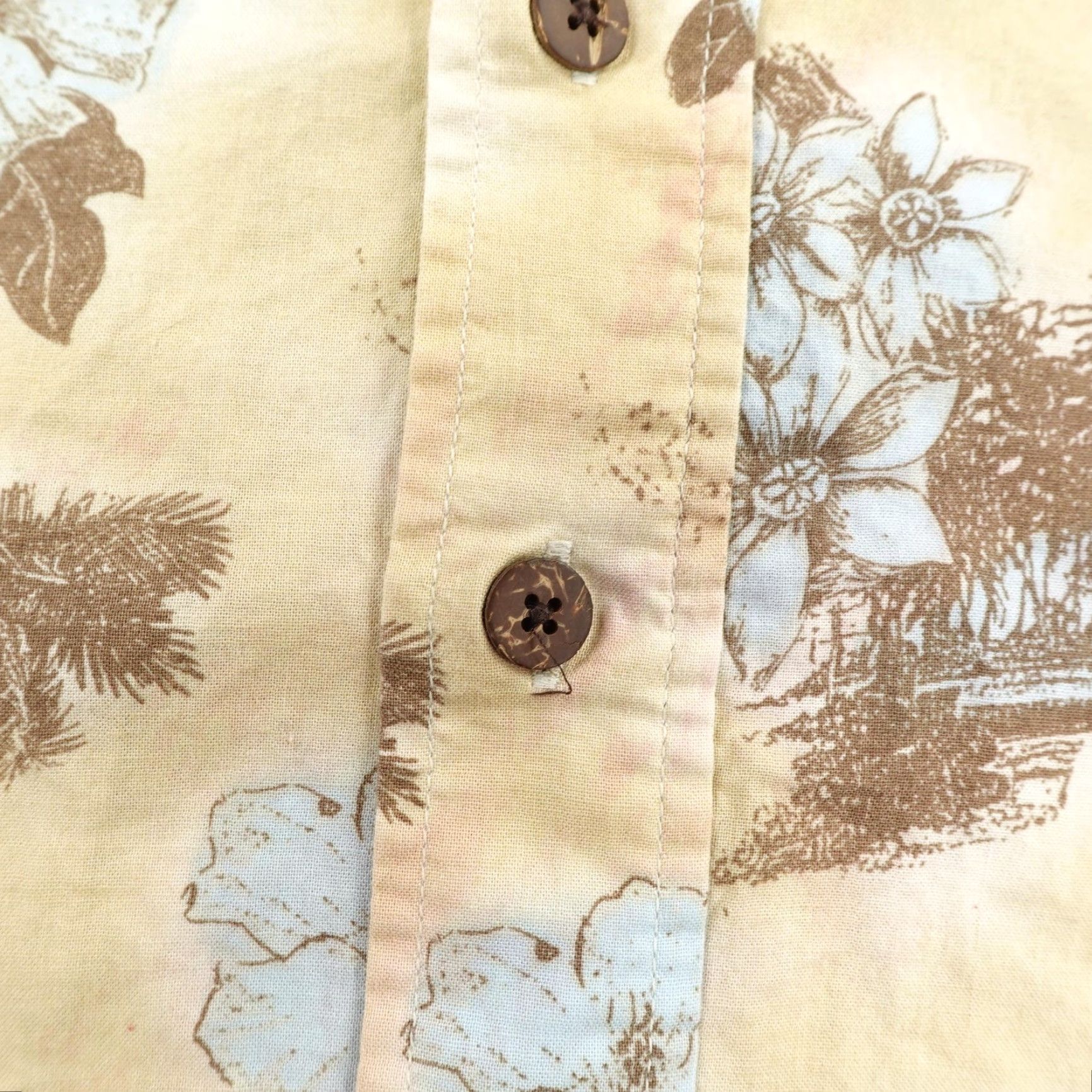 Reyn Spooner VINTAGE Reyn Spooner Shirt Men's Large Short Sleeve Hawaiian Floral Aloha Beach Tropical Cotton Collared Button-Up All Seasons Size US L / EU 52-54 / 3 - 4 Thumbnail