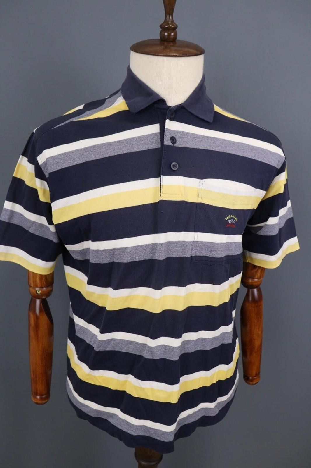 Paul & Shark Paul & Shark Yachying Multicolor Striped Shprt Shirt Size M Size US M / EU 48-50 / 2 - 5 Thumbnail