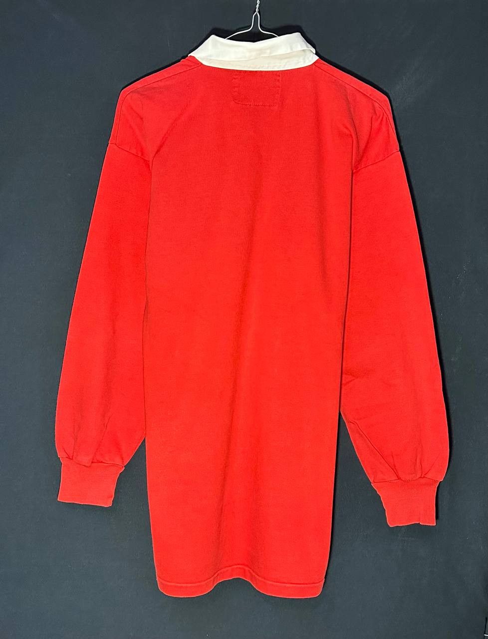 Vintage Vintage Bukta 1983-89 WALES 1980's Rugby Jersey polo Shirt Size US L / EU 52-54 / 3 - 5 Thumbnail