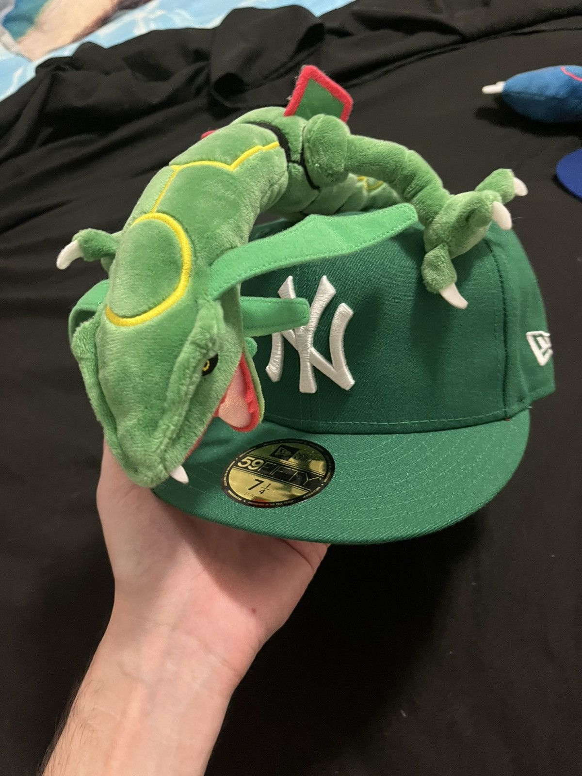 New York Yankees Ny Yankees 59 fifty fitted hat rayquaza size 7 1/4 Size ONE SIZE - 1 Thumbnail