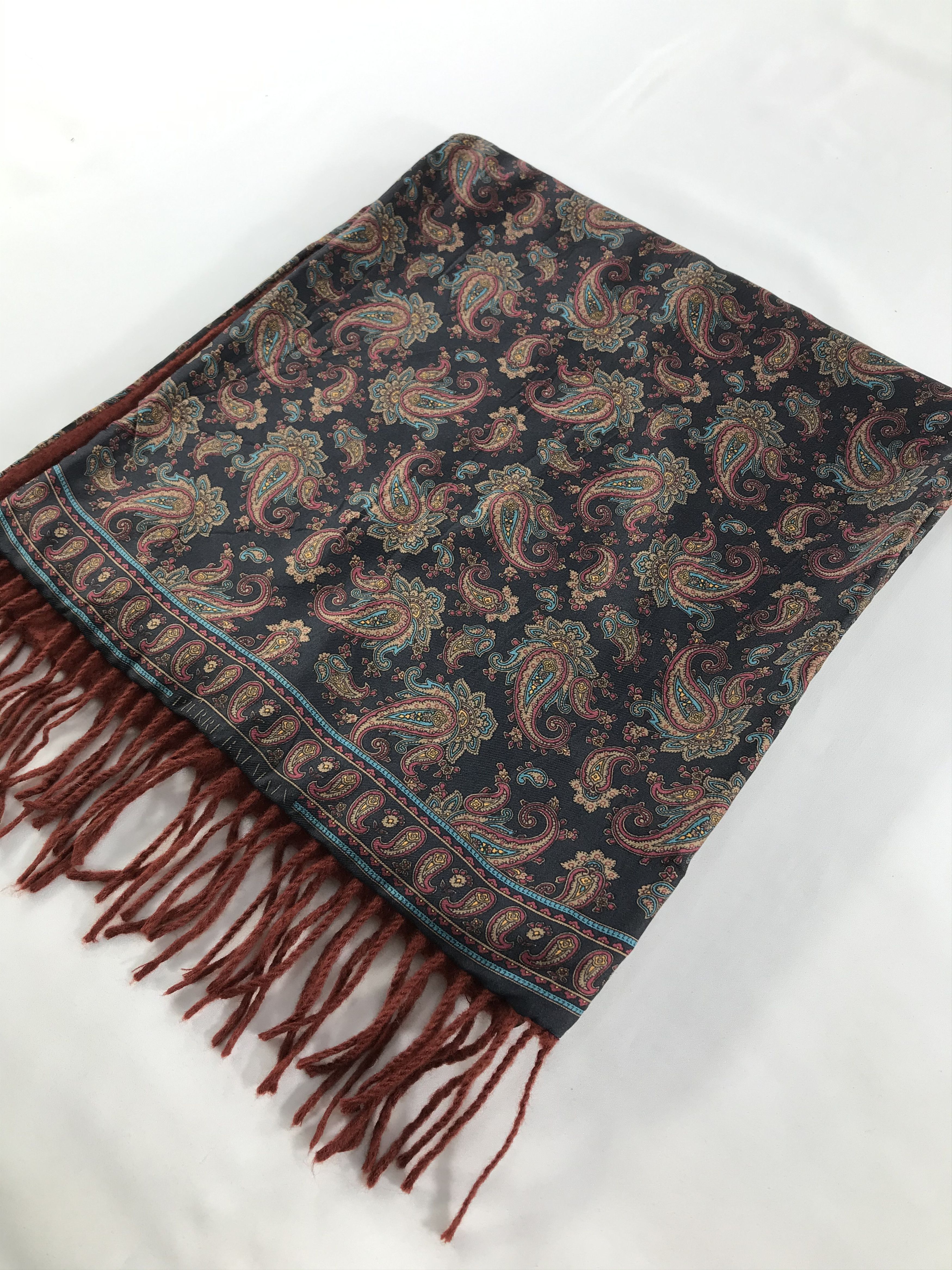 Vintage Vintage Pierre Balmain Scarf / Muffler / Neckwear - WW2969 Size ONE SIZE - 3 Thumbnail