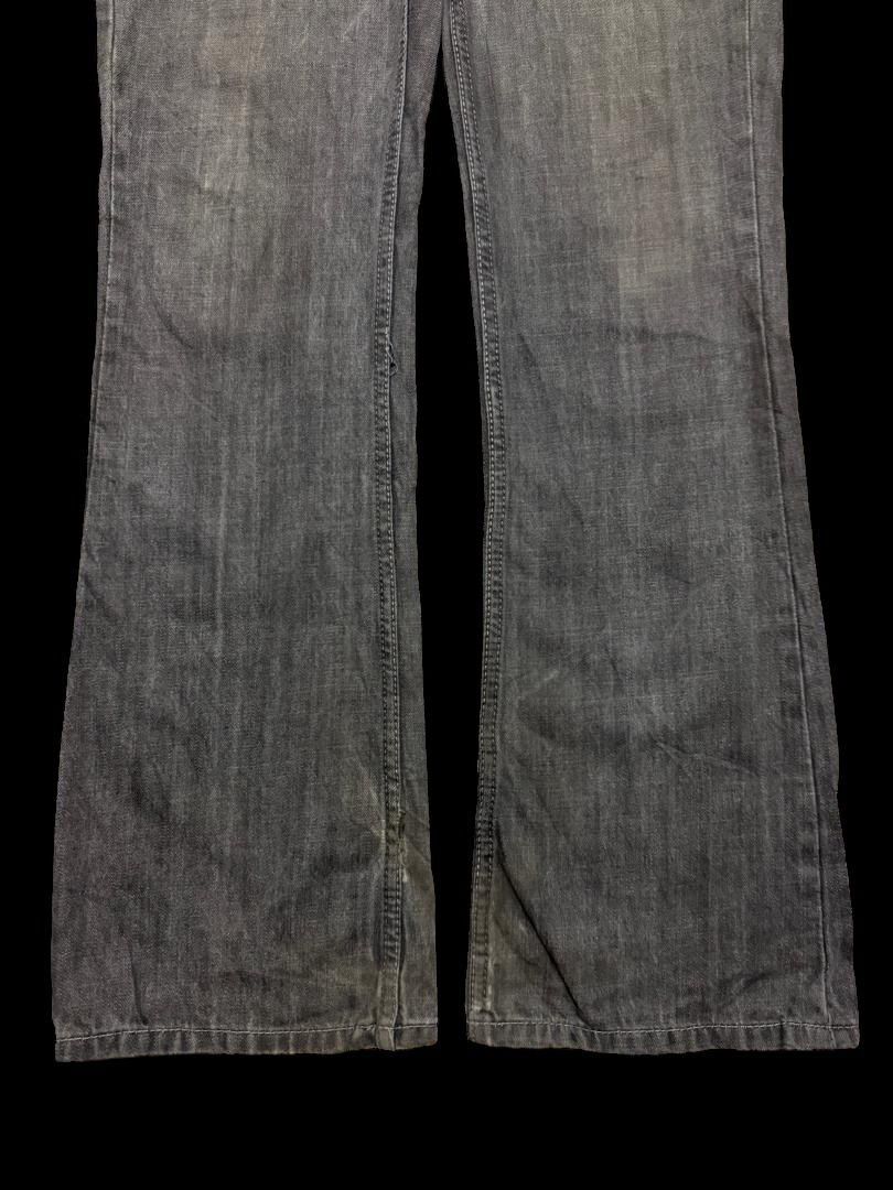 Japanese Brand FLARED Vintage Insane Distressed Buffalo Rusty Mudwash Jean Size US 30 / EU 46 - 7 Thumbnail