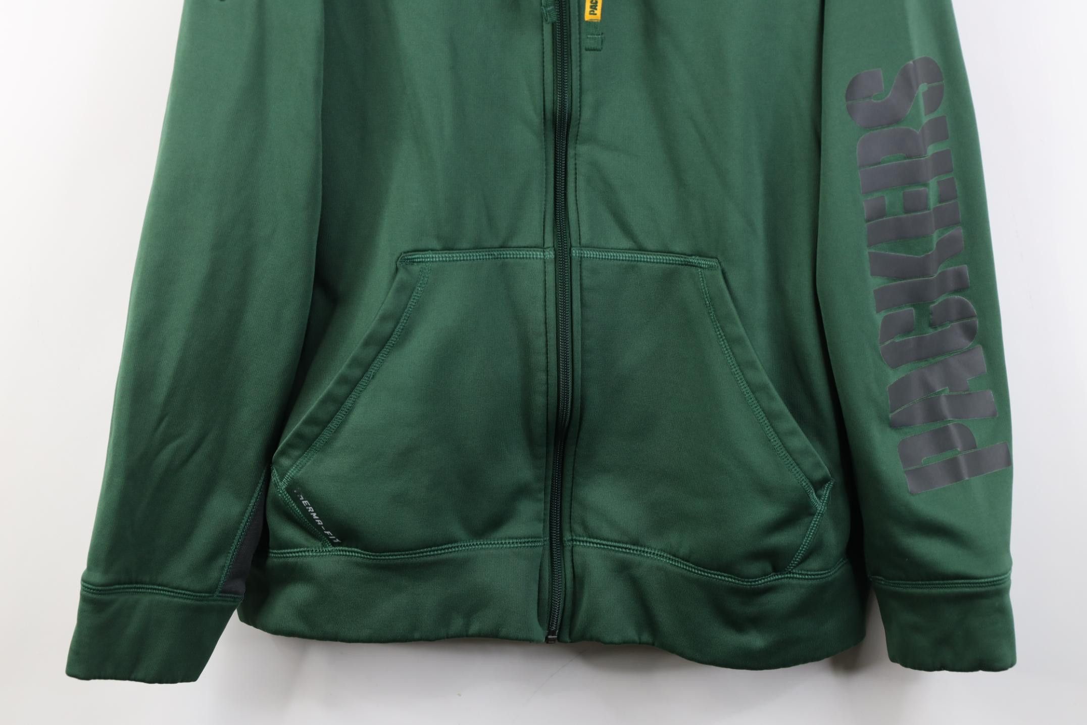 Nike Nike On Field Green Bay Packers Football Hoodie Sweatshirt Size US M / EU 48-50 / 2 - 3 Thumbnail