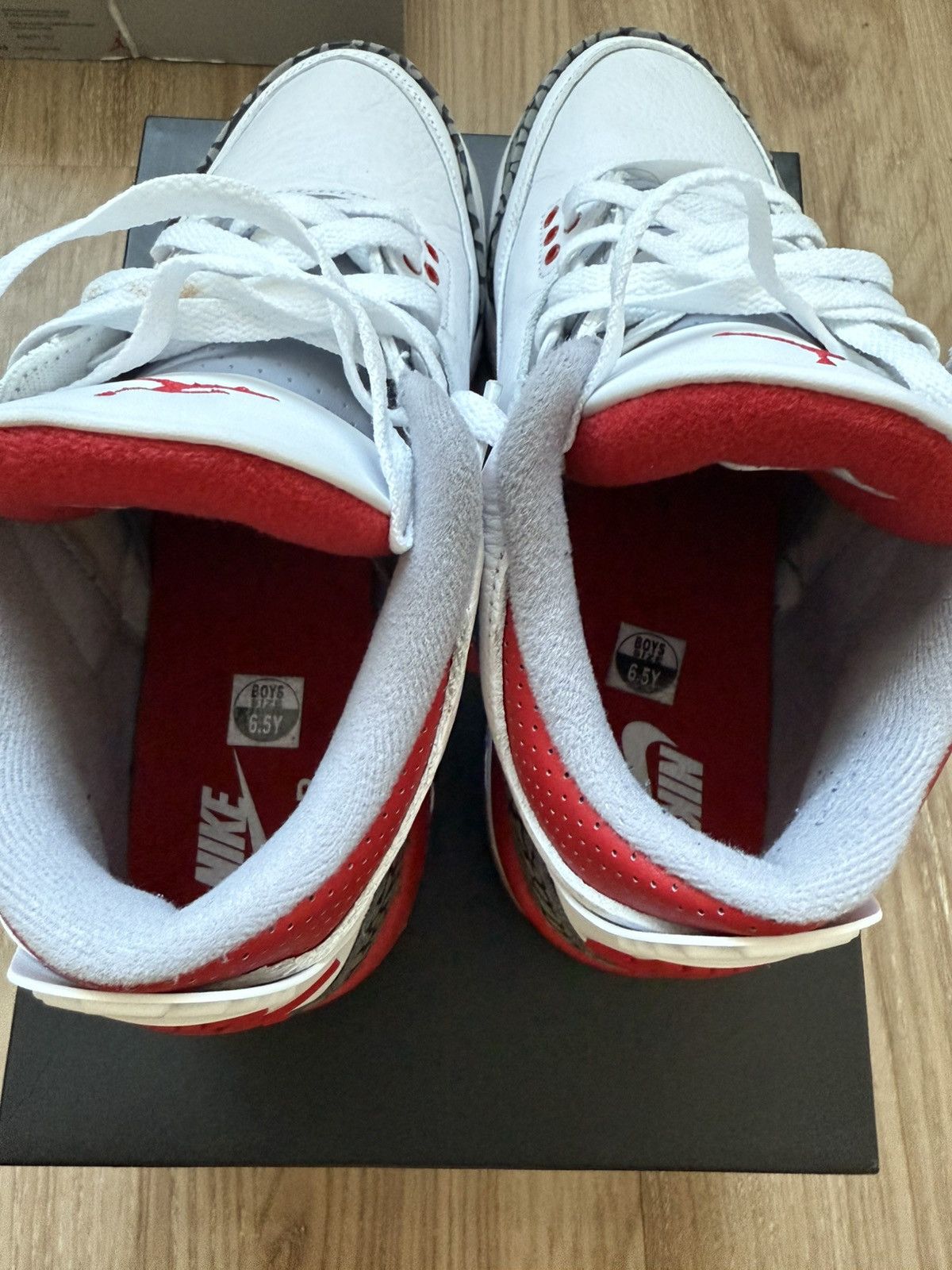 Jordan Brand × Nike Jordan 3 Fire red Size US 6.5 / IT 36.5 - 5 Thumbnail