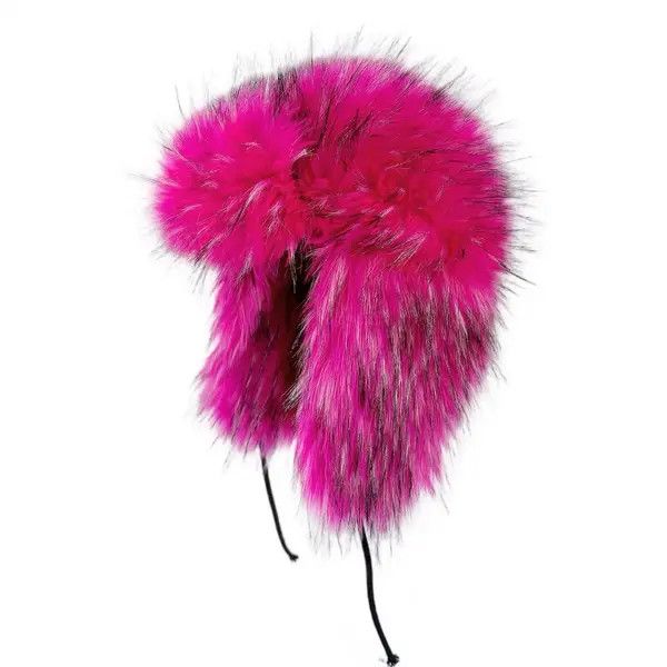 Japanese Brand Miyahara x Rieko Fluffy Faux Fur Hat Size ONE SIZE - 2 Thumbnail
