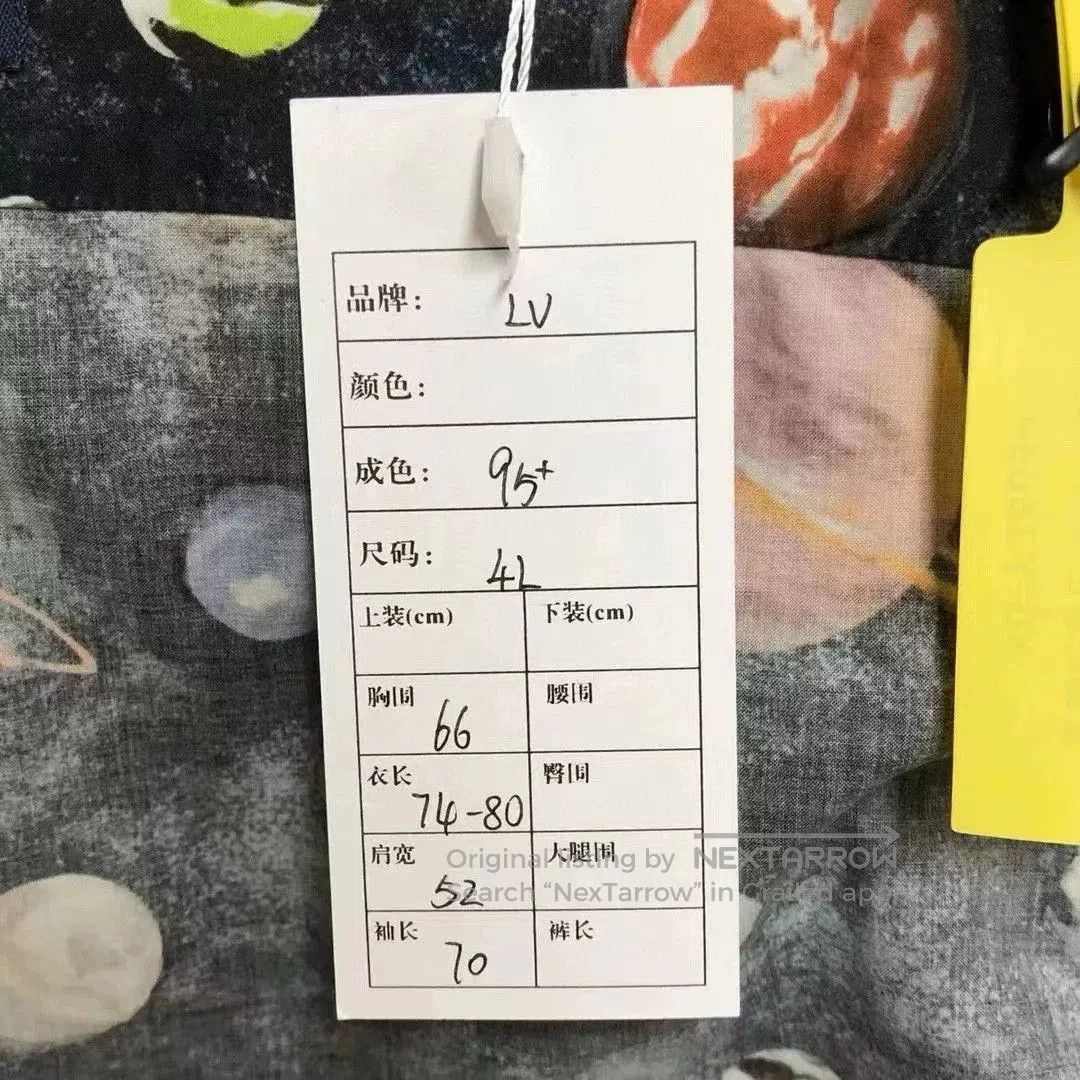 Louis Vuitton Louis Vuitton Limited Space Planet Long Sleeve Shirt. Size US M / EU 48-50 / 2 - 4 Thumbnail