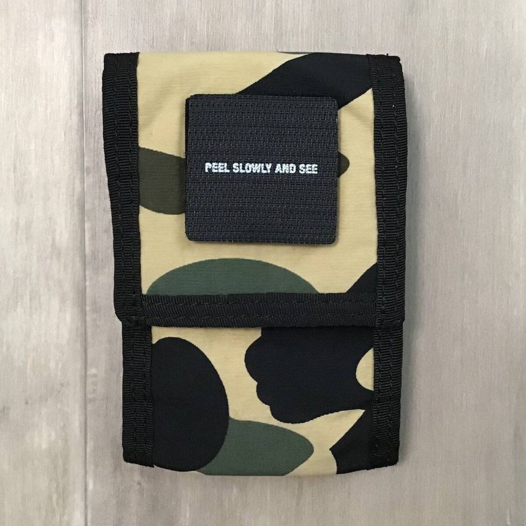 Bape × Nigo BAPE Belt pouch 1st camo yellow a bathing ape NIGO Size ONE SIZE - 1 Thumbnail