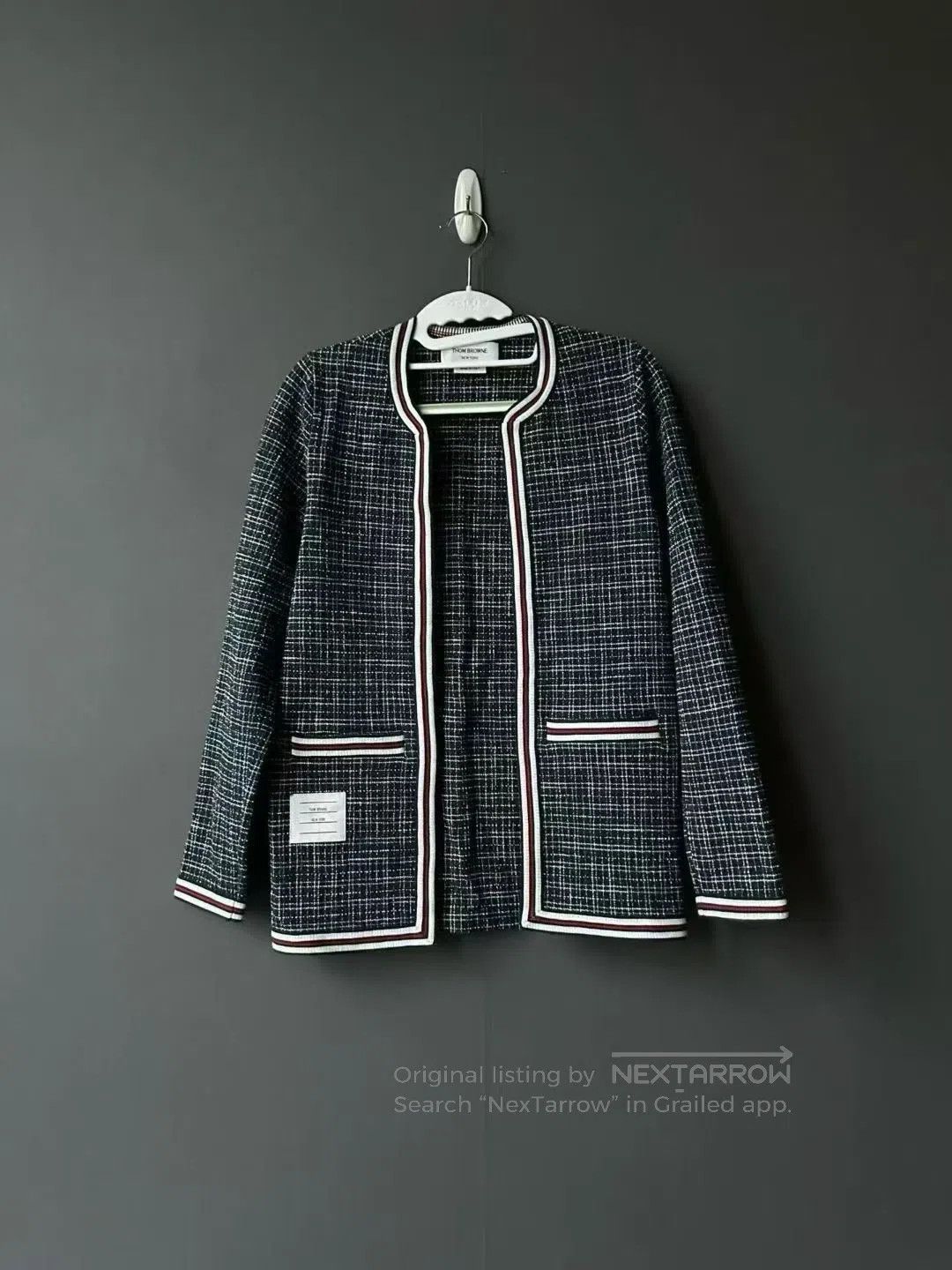 Thom Browne Thom Browne Knitted Jacket| Size XS / US 0-2 / IT 36-38 - 1 Thumbnail