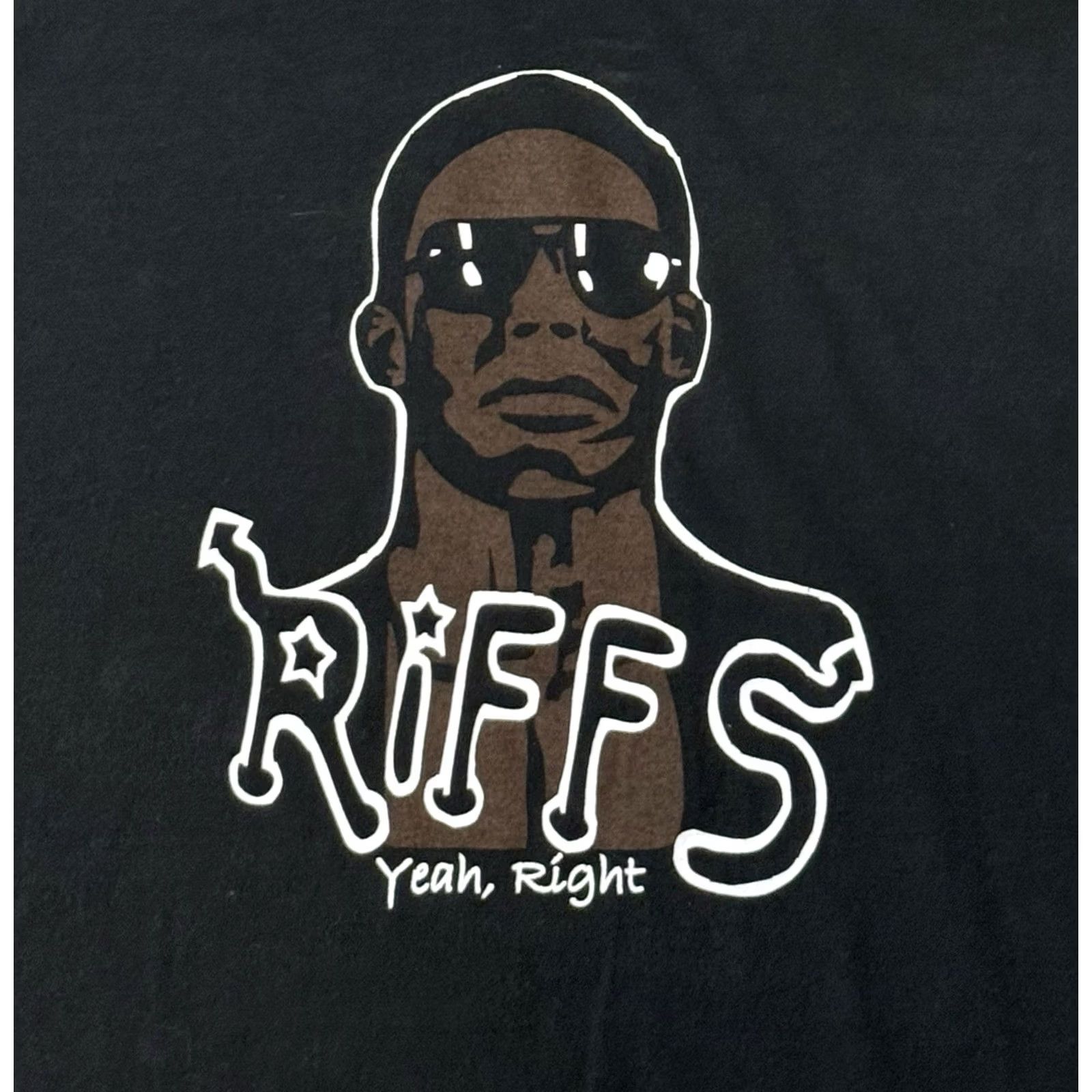 Vintage VINTAGE The Warriors Shirt XL Adult Black Y2K Masai Video Game Riffs Yeah Right! Mens Size US XL / EU 56 / 4 - 3 Thumbnail