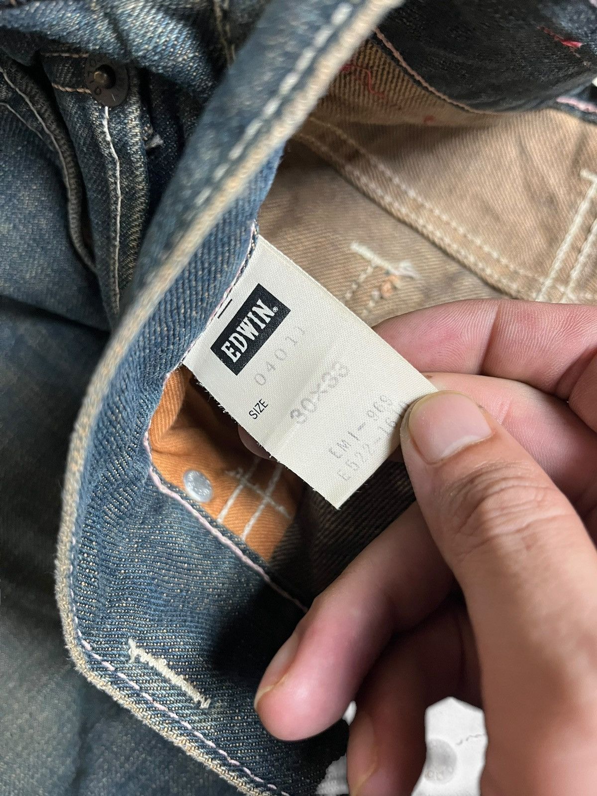 Edwin × Japanese Brand × Vintage VINTAGE WASHED BLACK EDWIN DENIM Size US 28 / EU 44 - 6 Thumbnail