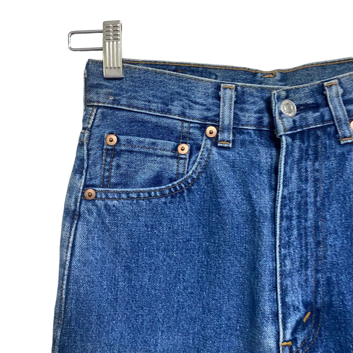 Levi's Vintage Levis W701Z XX Big E Redline Jeans Made in Japan Size 26" / US 2 / IT 38 - 6 Thumbnail