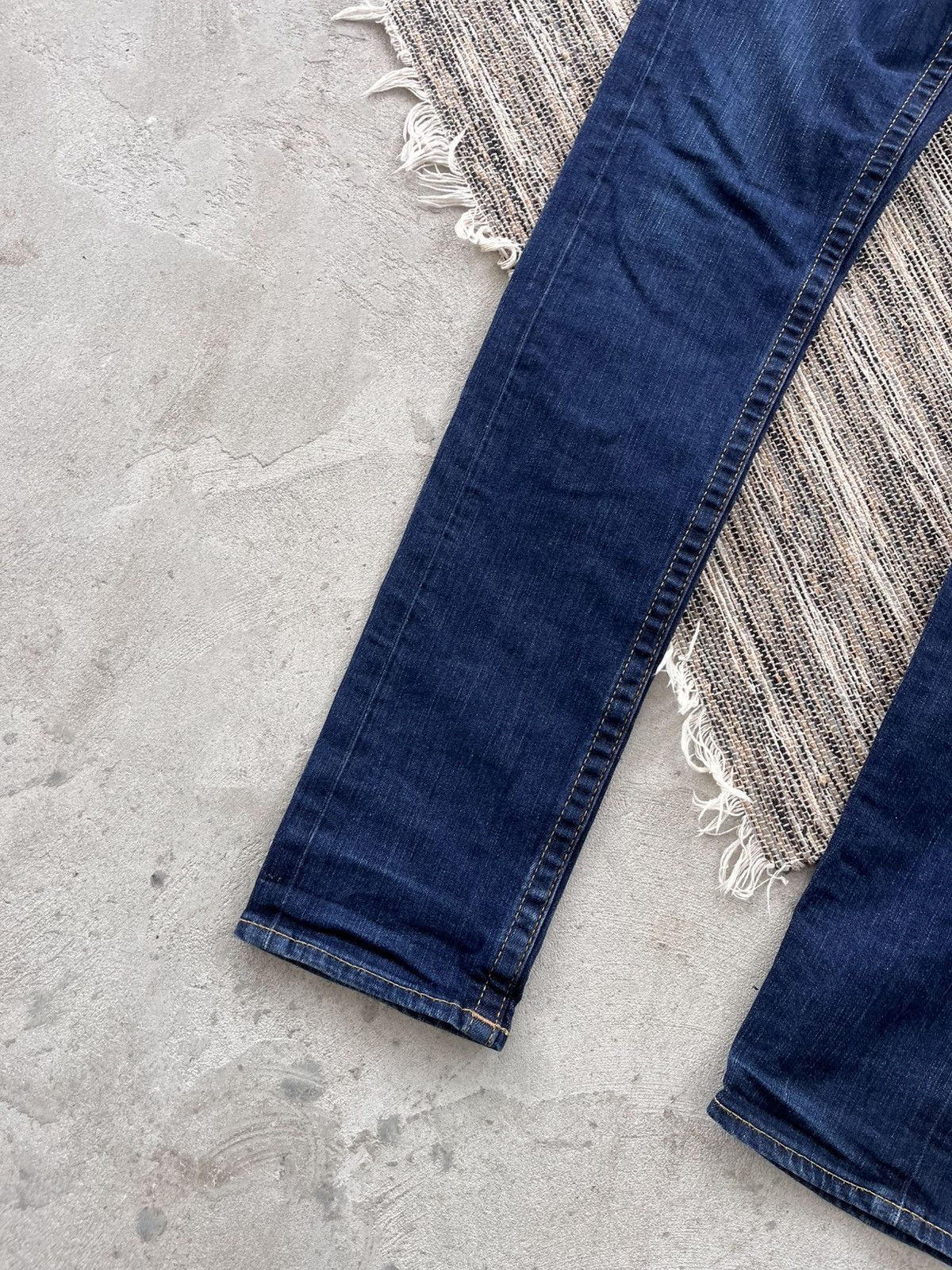 True Religion Vintage True Religion Zach Slim Blue Y2K Denim Jeans Rap sk8 Size US 30 / EU 46 - 3 Thumbnail