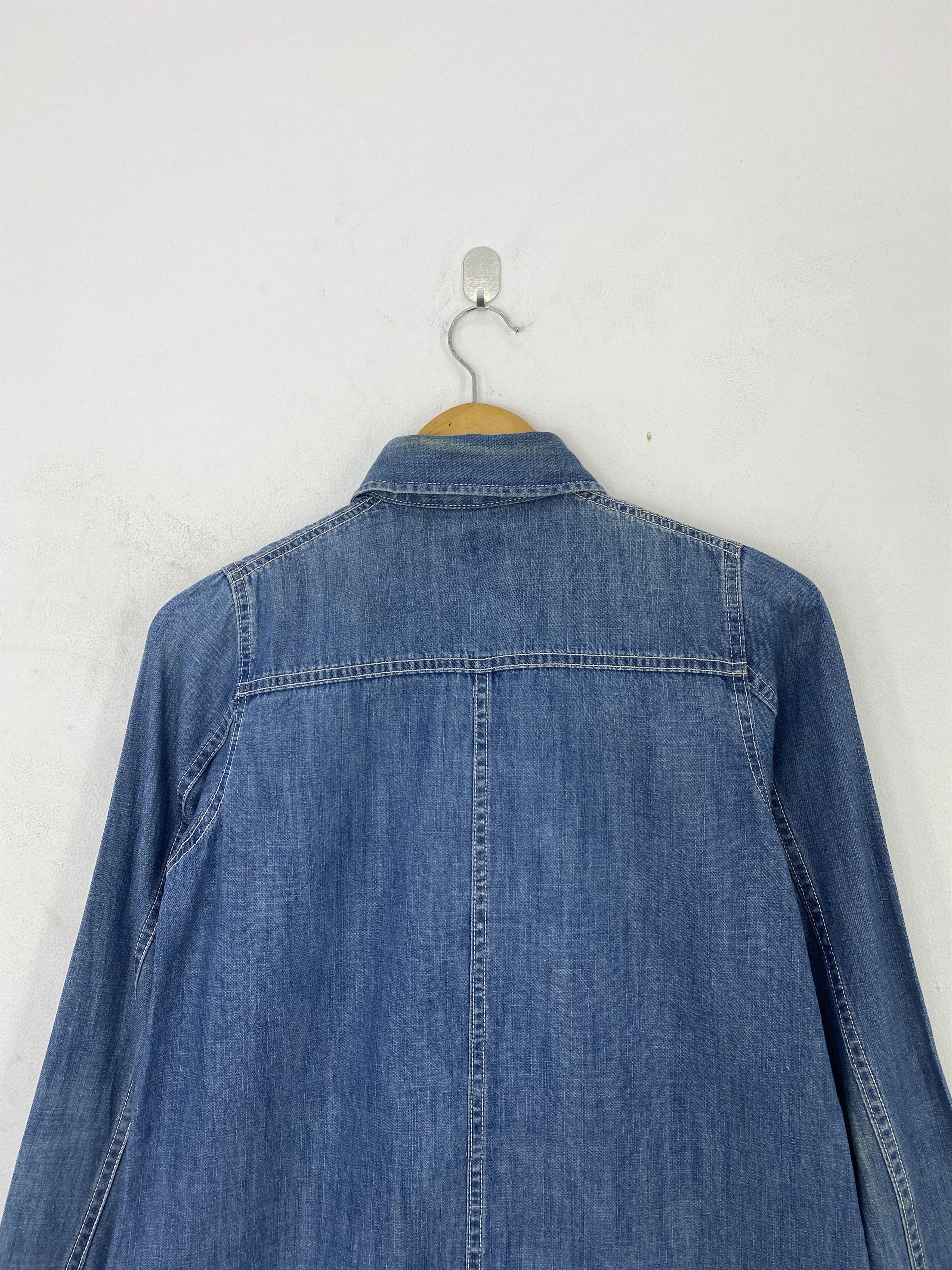 Lee 90s Vintage LEE Denim Button Dress JA0158 Size US M / EU 48-50 / 2 - 4 Thumbnail