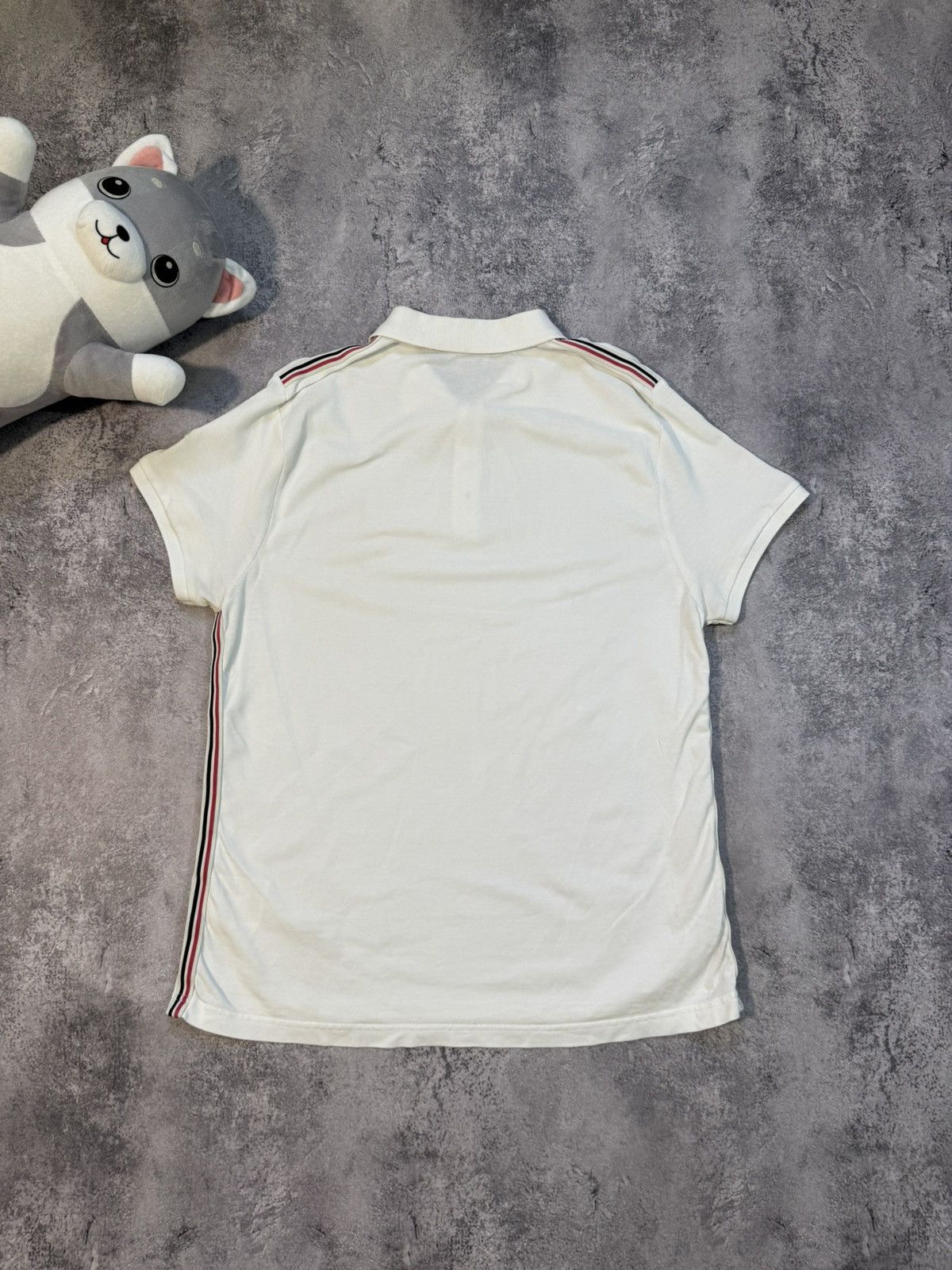 Moncler × Vintage Vintage Moncler Polo Shirt Size US XL / EU 56 / 4 - 14 Thumbnail