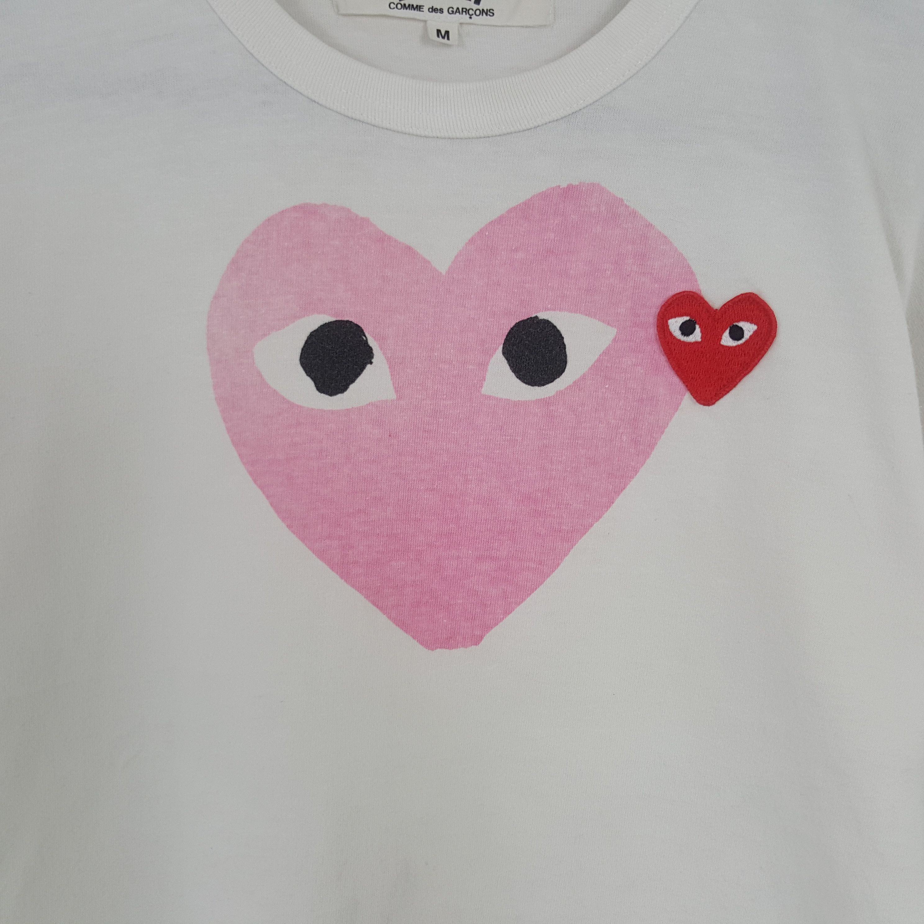 Comme des Garcons PLAY × Vintage Vintage Comme des Garcons Play Tshirt Size XS / US 0-2 / IT 36-38 - 2 Thumbnail