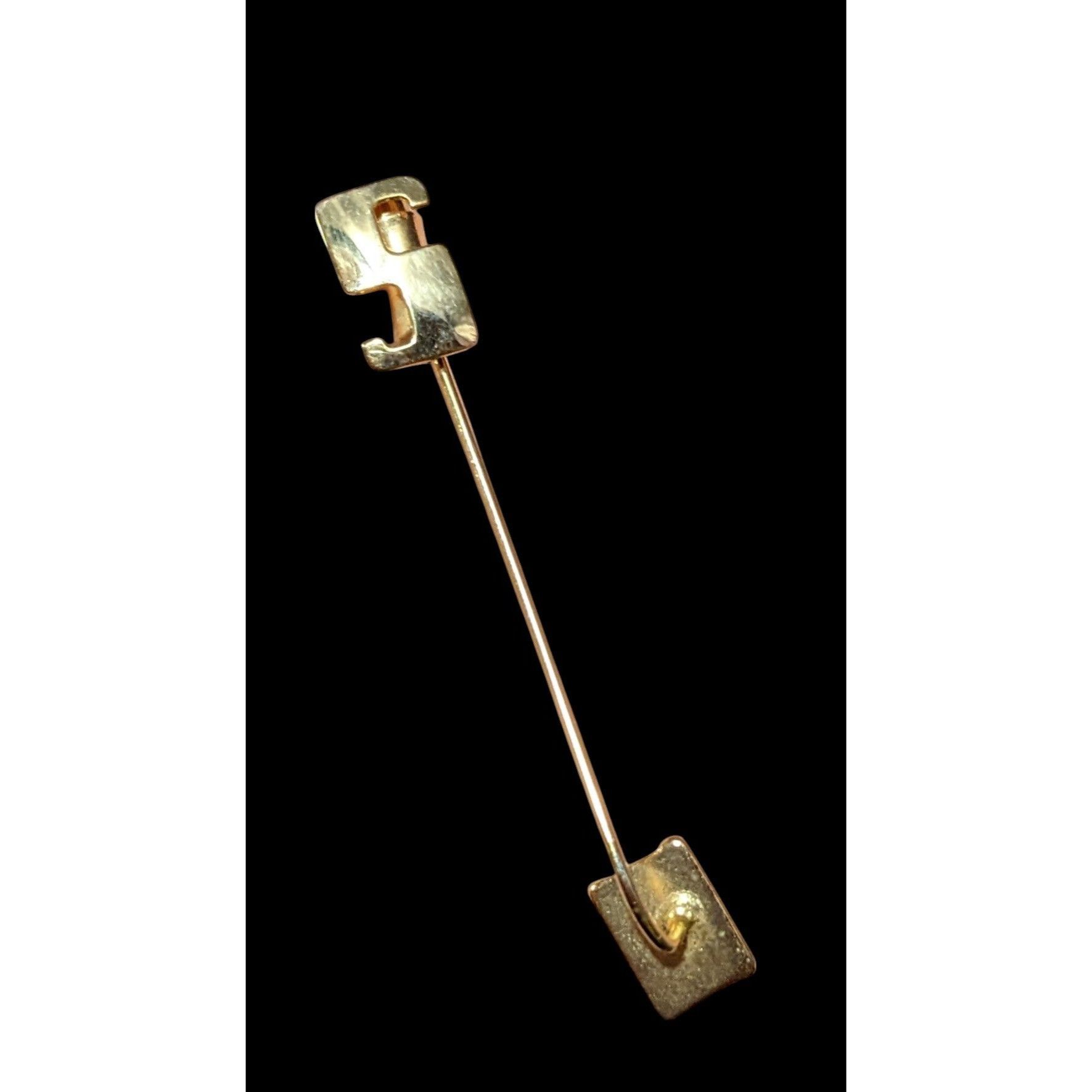 Other Vintage Gold Tone Abstract Minimalist Stick Pin Size ONE SIZE - 1 Thumbnail