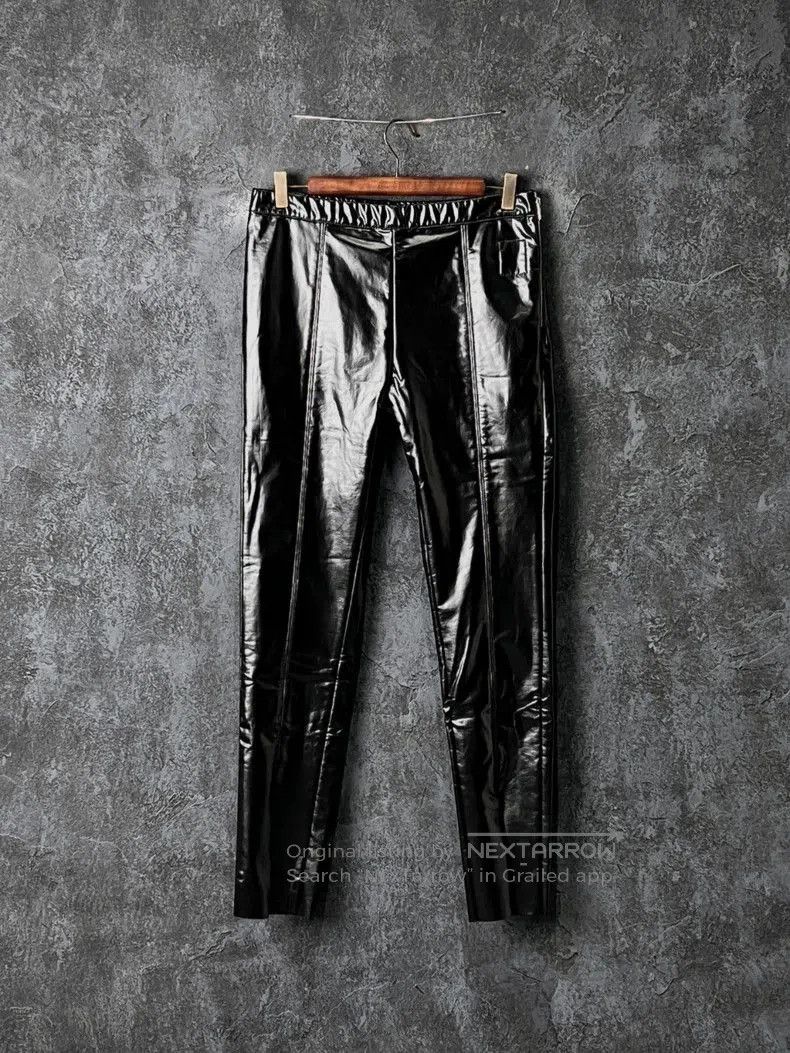 Rick Owens Rick Owens Black Leather Pants. Size US 38 / EU 54 - 1 Thumbnail
