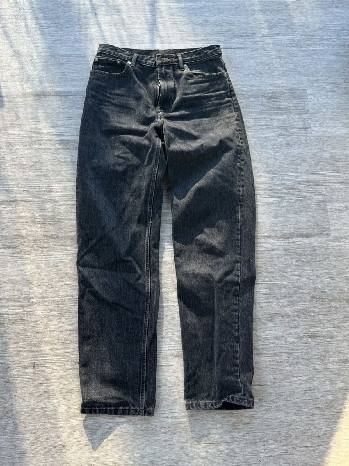 Other Vintage Black Denim Jeans Size US 29 - 1 Thumbnail