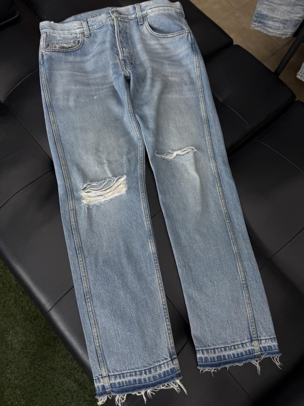 Gucci Gucci Blue Denim Jeans Lot 27 Size (36) $1500 Retail Cost Size US 36 / EU 52 - 1 Thumbnail