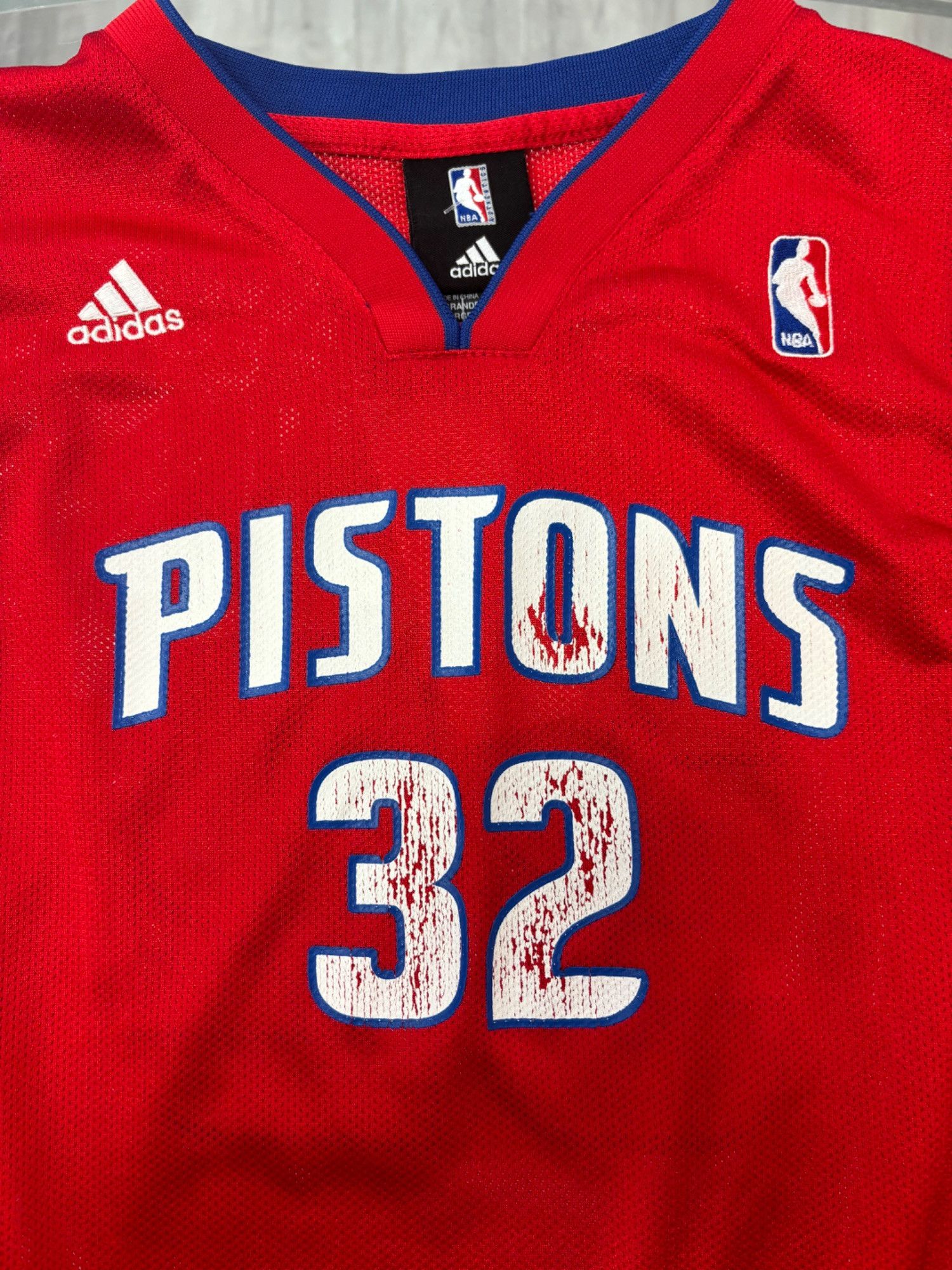 NBA L (Y) NBA Pistons Hamilton Jersey Size US S / EU 44-46 / 1 - 4 Thumbnail