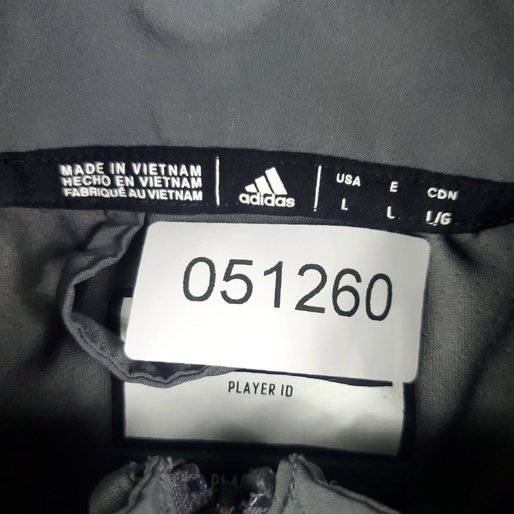 Adidas Adidas Jacket Mens Large Gray 1/2 Zip Pullover Windbreaker Short Sleeve Size US L / EU 52-54 / 3 - 7 Thumbnail