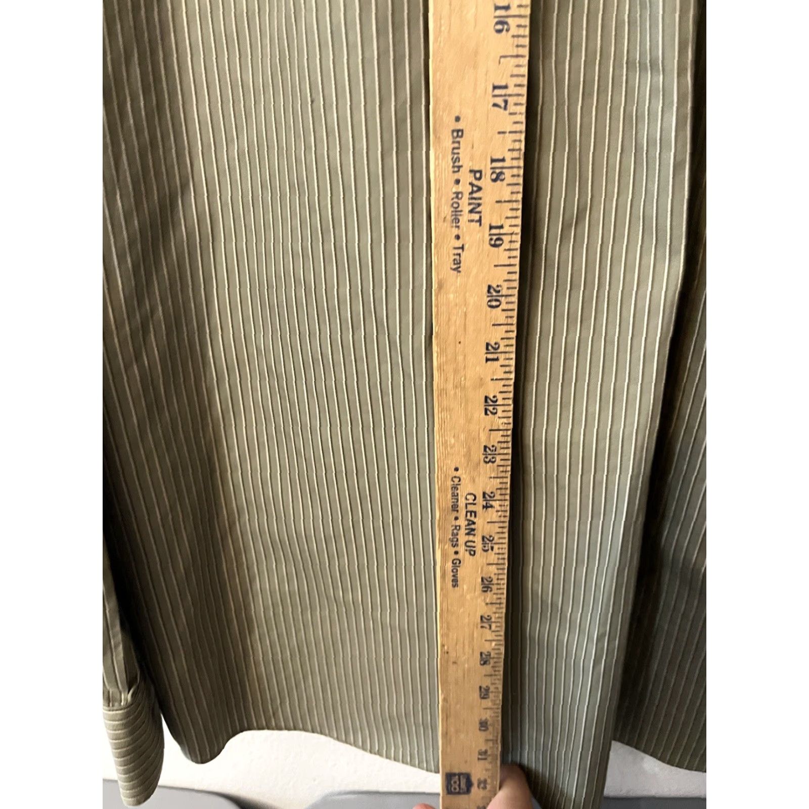Eddie Bauer Eddie Bauer Wrinkle Resistant Button Down Shirt Long Sleeve LT Green Striped Men Size US L / EU 52-54 / 3 - 4 Thumbnail
