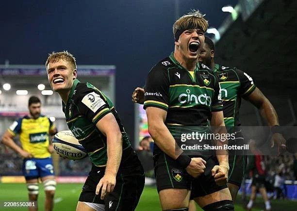 All Sport NORTHAMPTON SAINTS RUGBY JERSEY SHIRT ENGLAND RUGBY 6XL Size US XXL / EU 58 / 5 - 9 Thumbnail