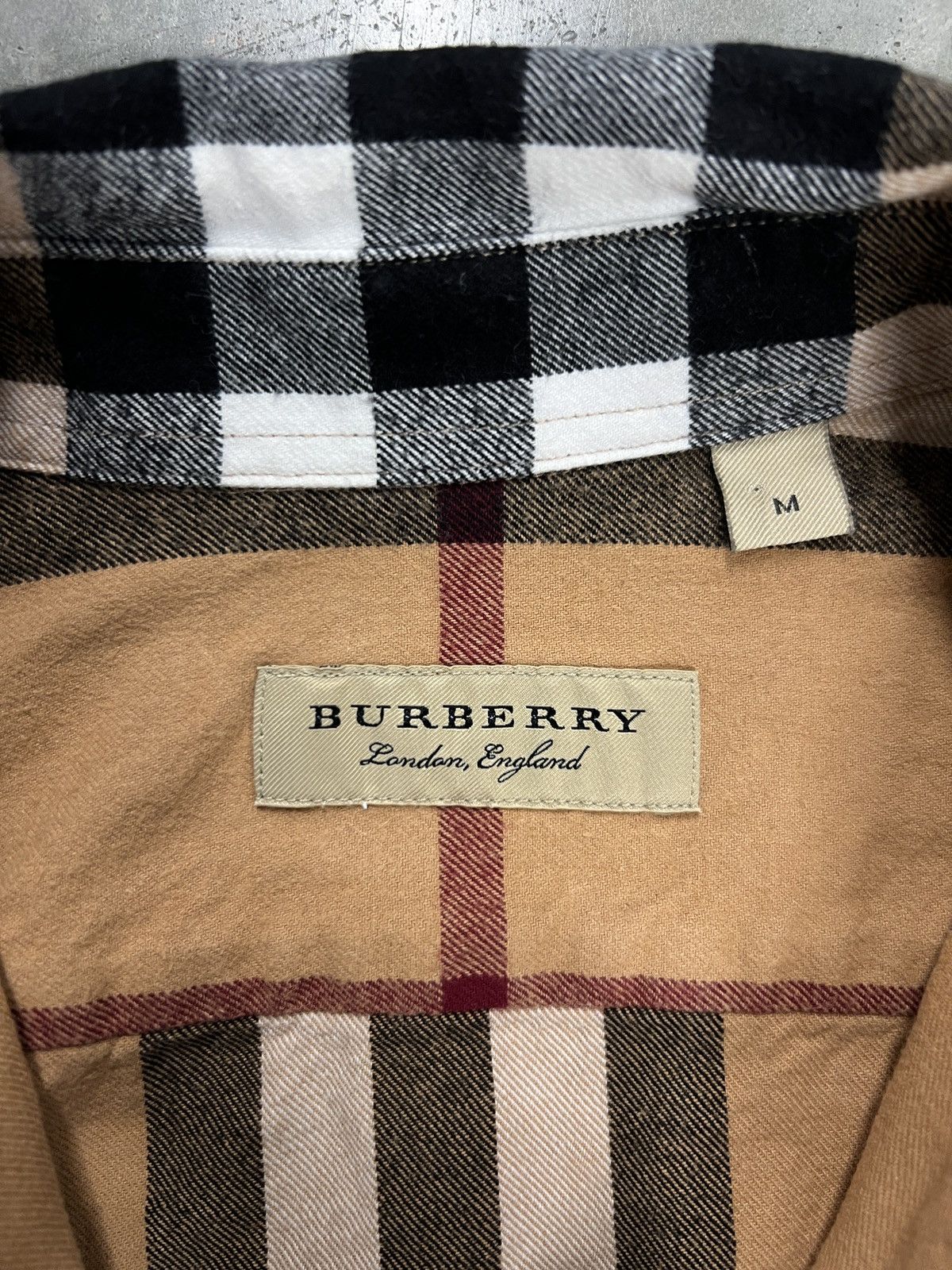 Burberry Burberry Nova Check Flannel Shirt Size US M / EU 48-50 / 2 - 5 Thumbnail