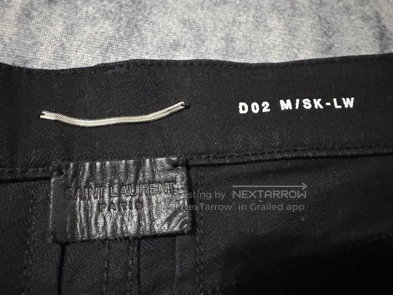 Saint Laurent Paris Saint Laurent Paris Black basic five-zip denim jeans Size US 28 / EU 44 - 5 Thumbnail