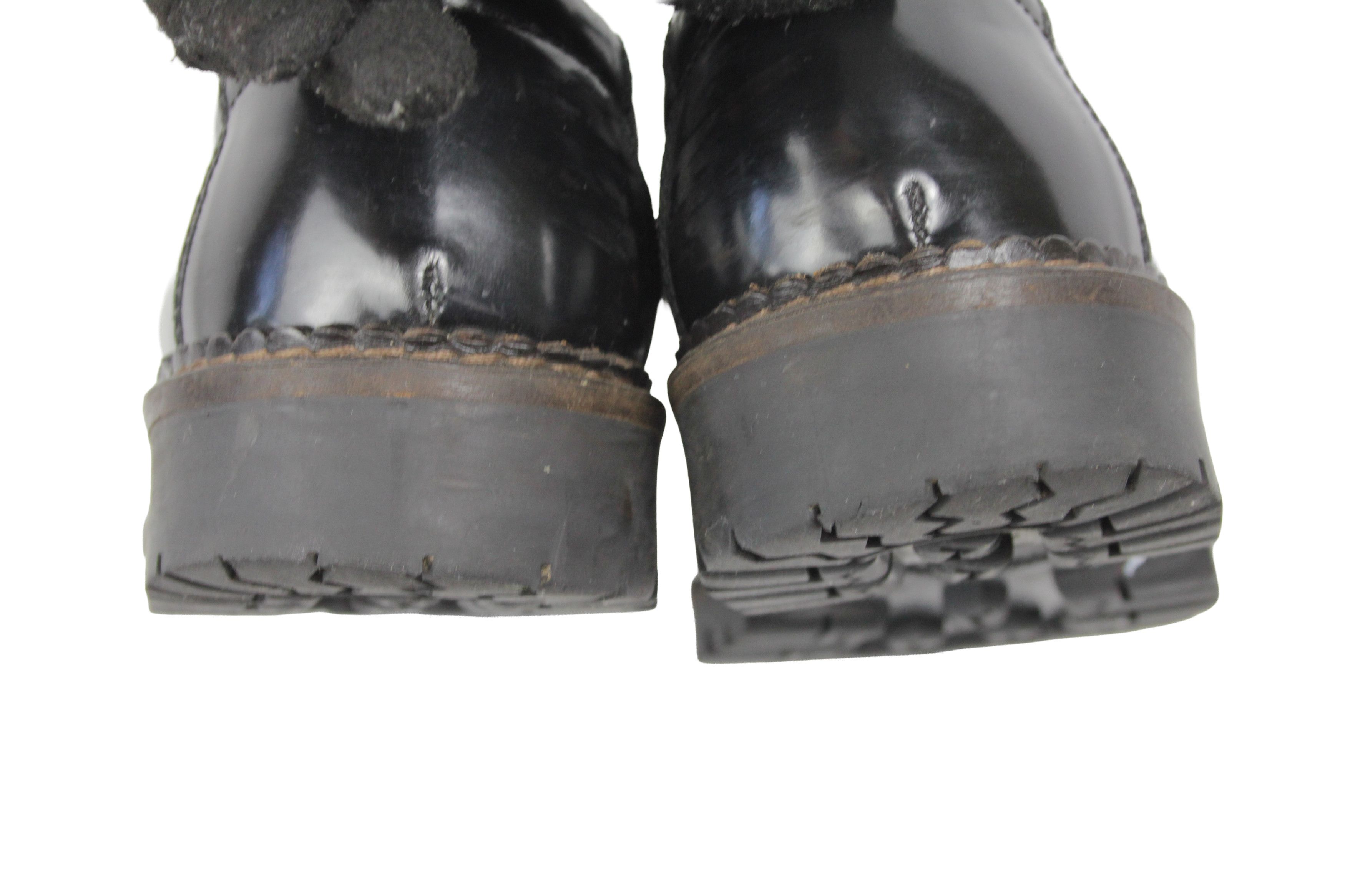 Japanese Brand Maze L1710 Patent Lug Sole Hand Made Derby Size US 8 / EU 41 - 12 Thumbnail