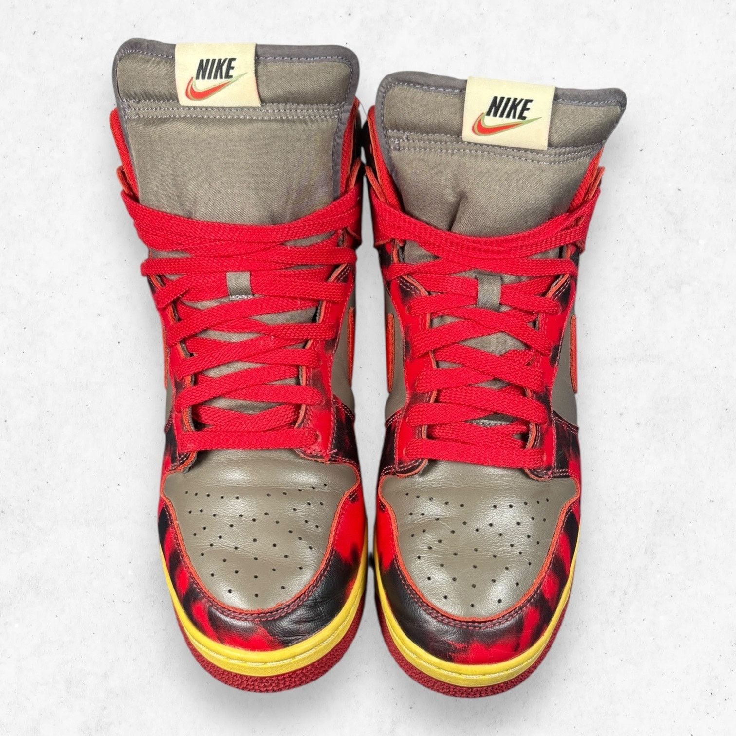 Nike Nike Dunk High 1985 Acid Wash University Red Sz 10.5 Size US 10.5 / EU 43-44 - 7 Thumbnail