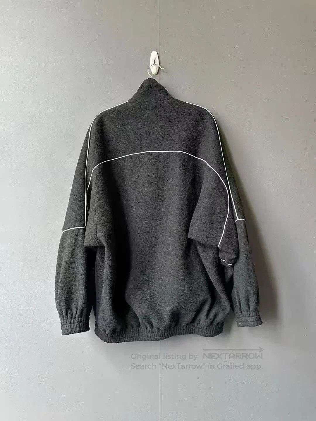 Balenciaga Balenciaga Double Logo Fleece Jacket. Size US M / EU 48-50 / 2 - 2 Thumbnail