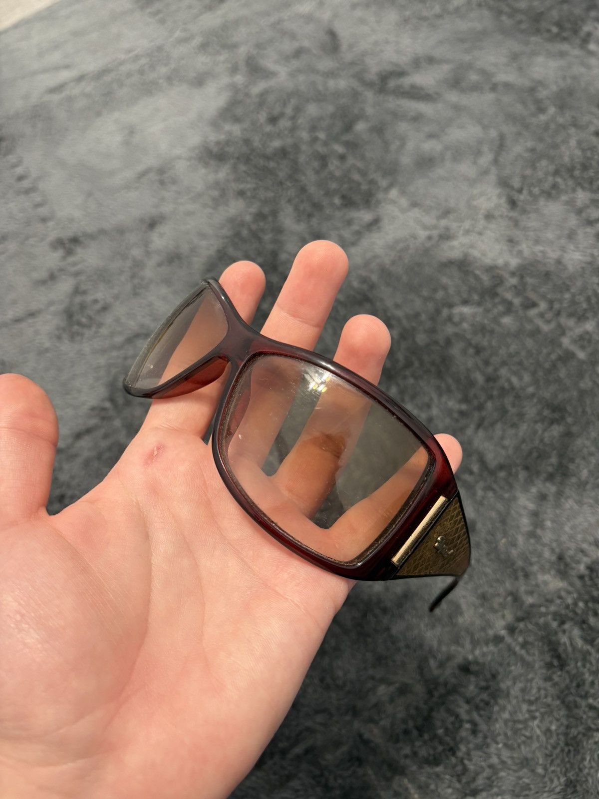 Chopard Vintage Mask Sunglasses Y2K Chopard Italy Size ONE SIZE - 4 Thumbnail