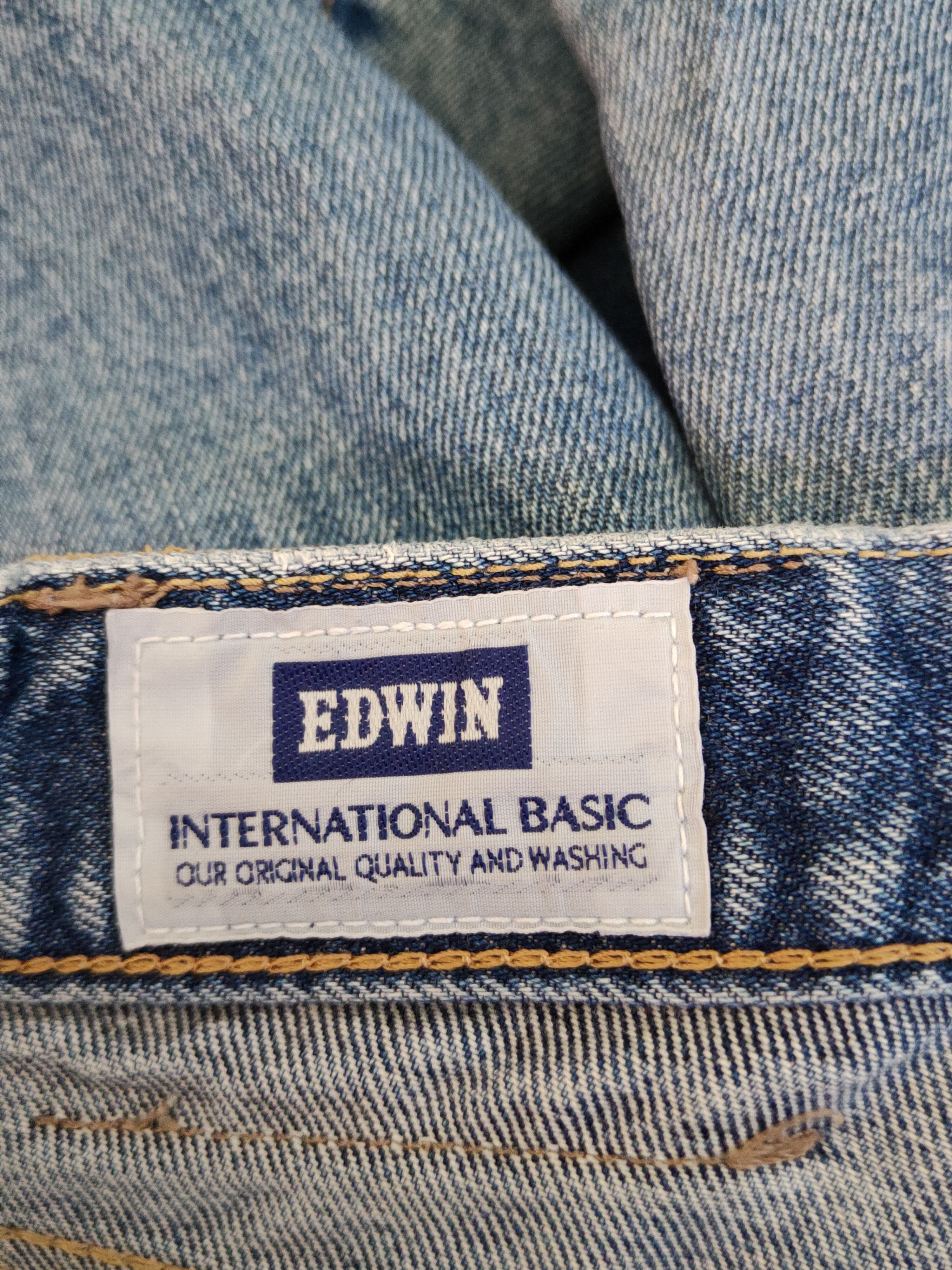 Edwin Edwin Blue Faded Distressed Ripped Jeans #S1700 Size US 30 / EU 46 - 17 Thumbnail