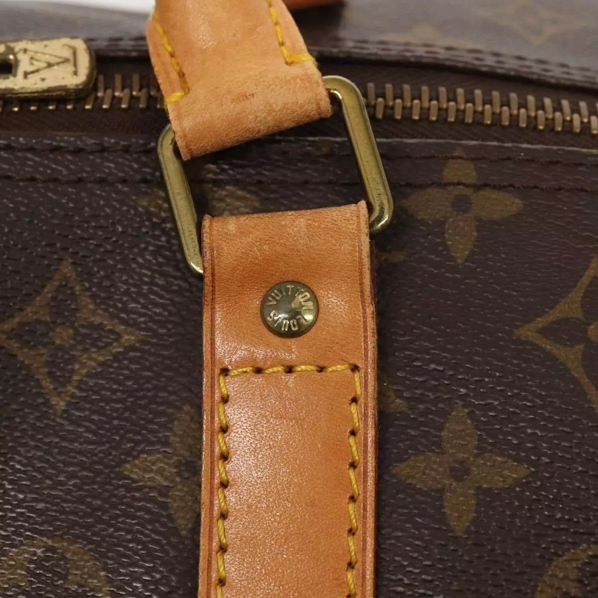Louis Vuitton LOUIS VUITTON Monogram Keepall 60 Boston Bag Size ONE SIZE - 4 Thumbnail