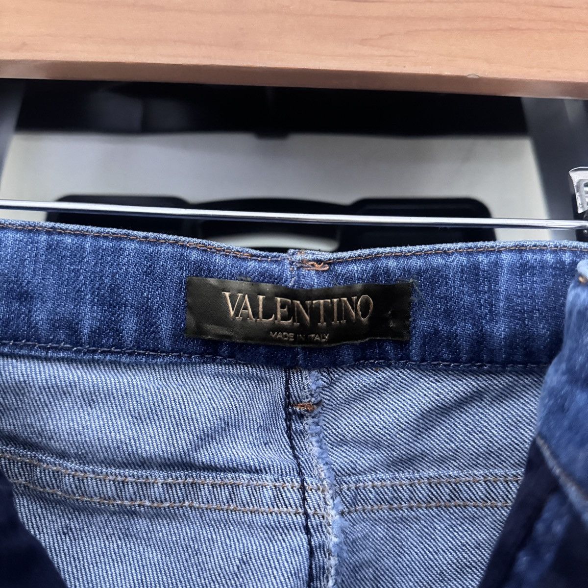 Valentino Valentino Butterfly Patches Flared Jeans Size 25" / US 0 / IT 36 - 5 Thumbnail