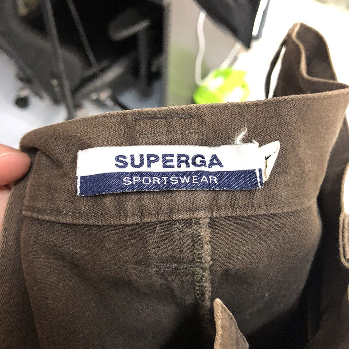 Japanese Brand DL Superga Sportwear Brown Cargo Multipocket Pants #C094 Size US 30 / EU 46 - 18 Thumbnail