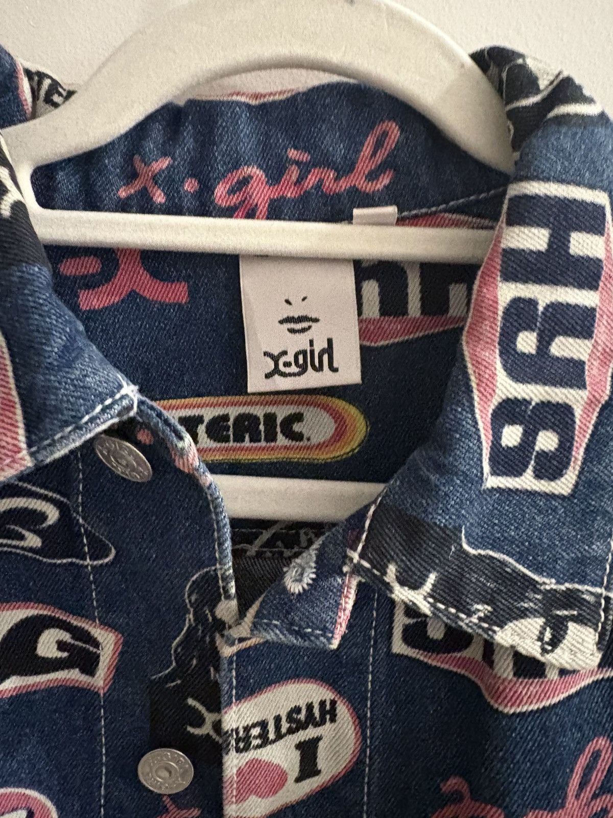 Hysteric Glamour Hysteric Glamour x Xgirl denim jacket Size M / US 6-8 / IT 42-44 - 4 Thumbnail